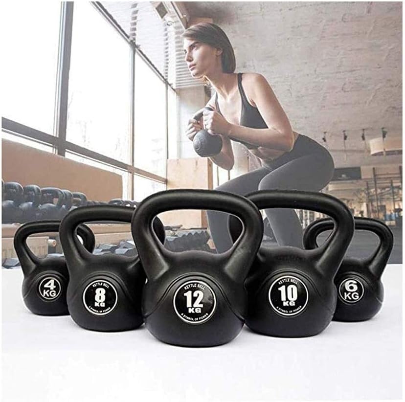 Kettlebells AGYH Black Fitness, Male and Female Muscle
