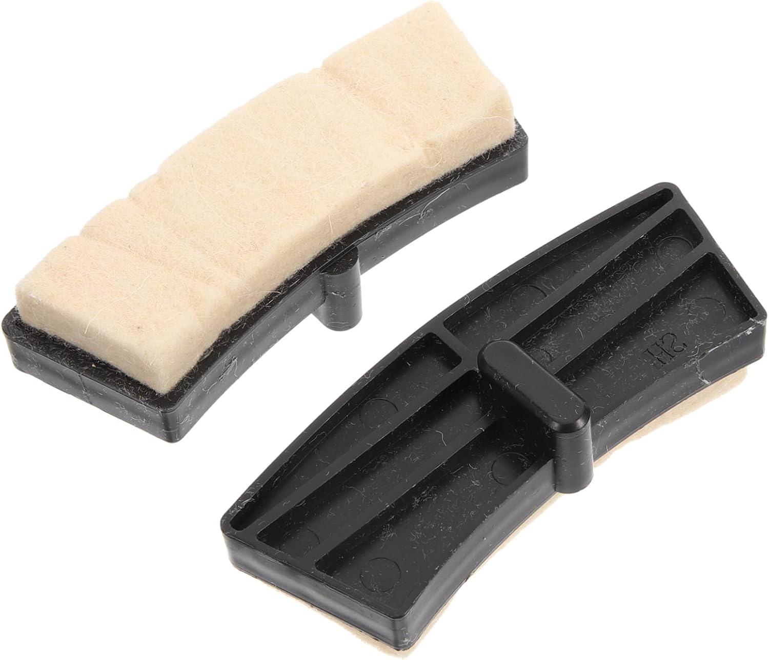 DECHOUS 1Pair Durable Cycling Brake Pads for Exercise Bike Easy Install Indoor Cycling Brake Mat Stable Resistance Drag Pad for Enhanced Performance