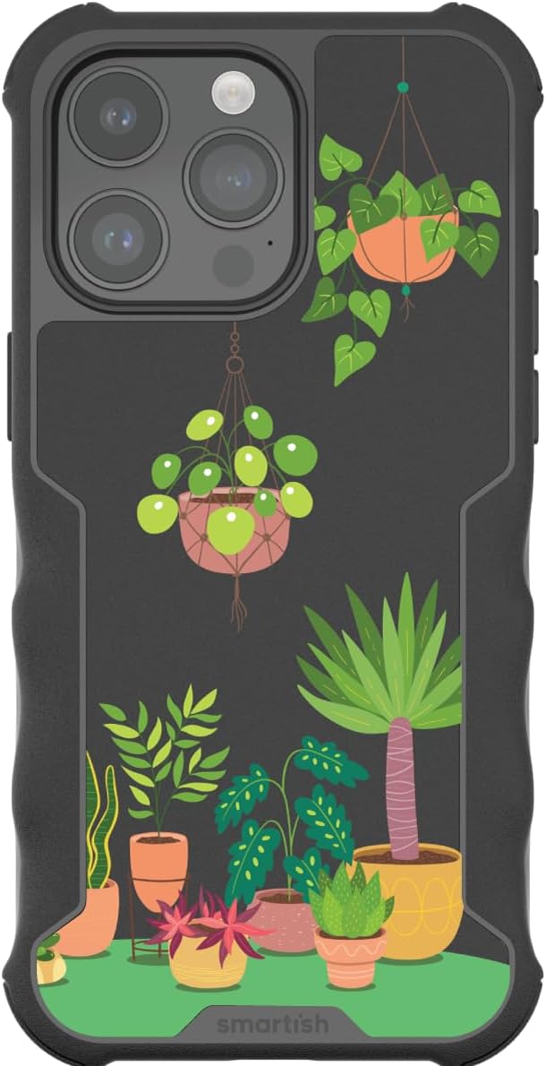 Smartish - Chloro-philic - iPhone 15 Pro Max MagSafe Armor Case - Gripzilla [Rugged & Tough] Heavy Duty Armor Case - Fits iPhone 15 Pro Max