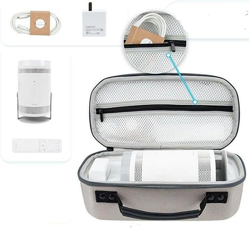 Miniatura 2 de Estuche de transporte para proyector Estuche rígido de almacenamiento portátil EVA para Samsung el proyector Freestyle