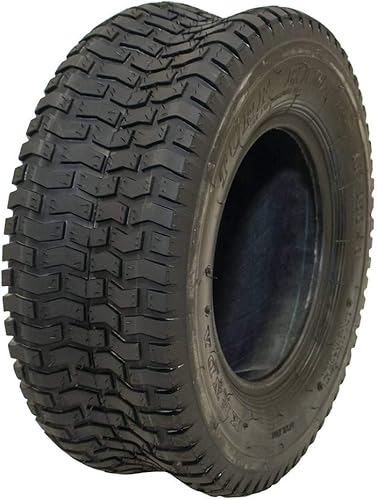 Stens 160-008 16x6.50-8 Turf Rider - Neumático de 2 capas, color negro