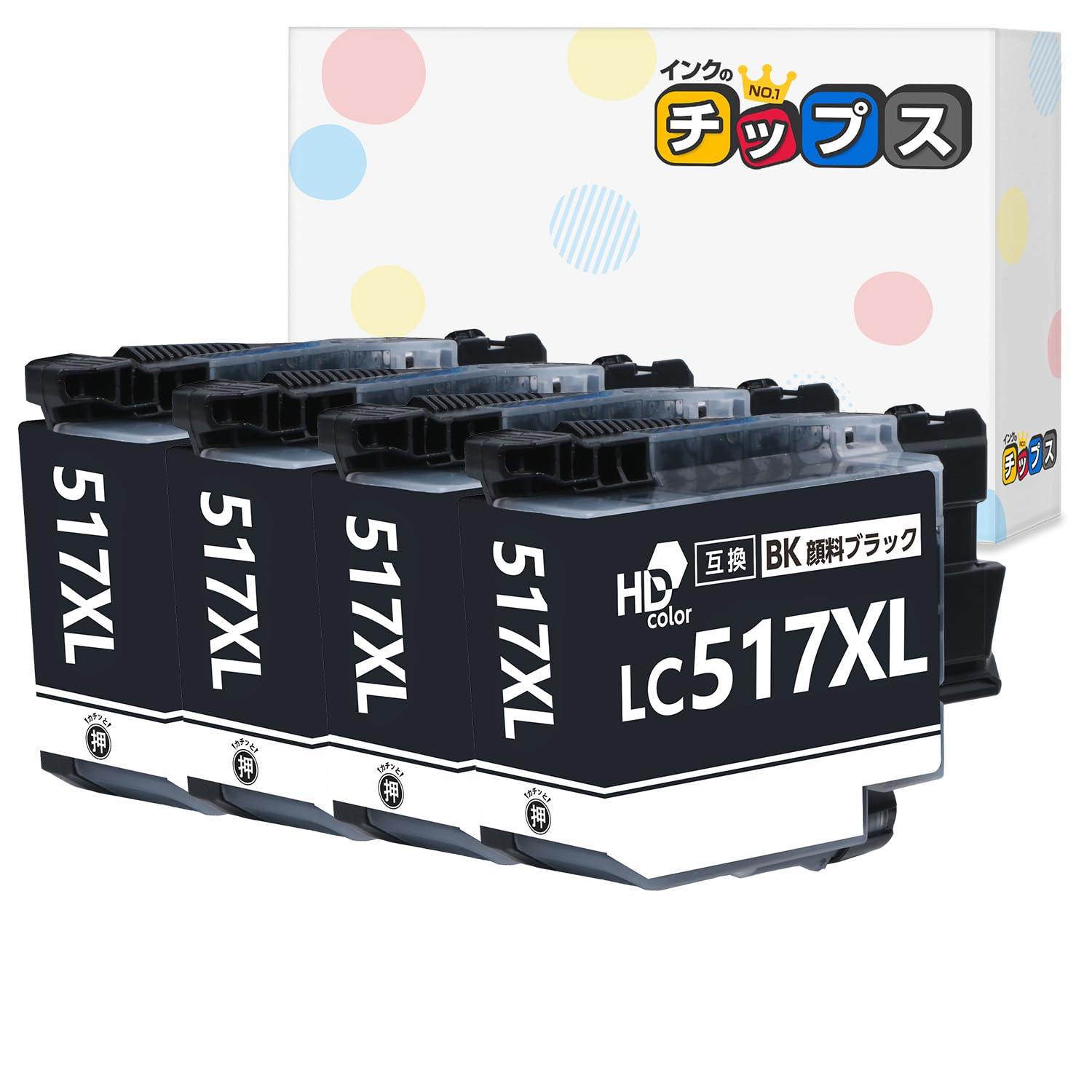 Amazon.co.jp: 【インクのチップス】ブラザー (brother)用 LC517XL