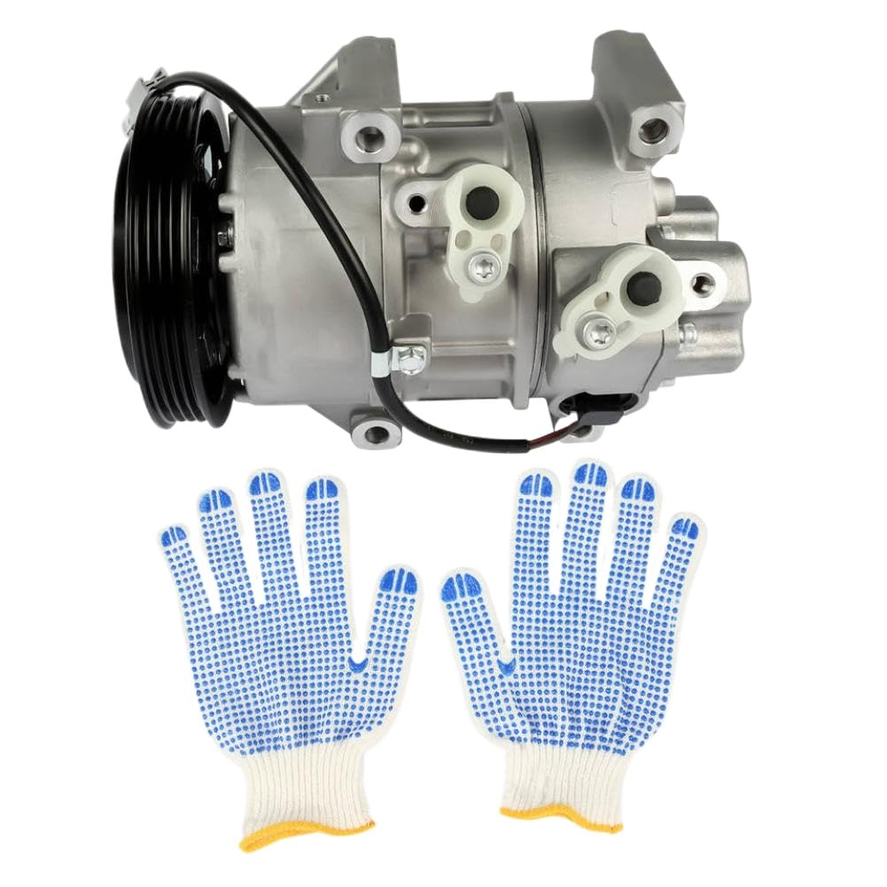 Dvchjnpwt Onecolor A/C Compressor With Clutch Compatible With Yaris 2007 2008 2009 2010 2011 2012 L4 1.5L 8831052481