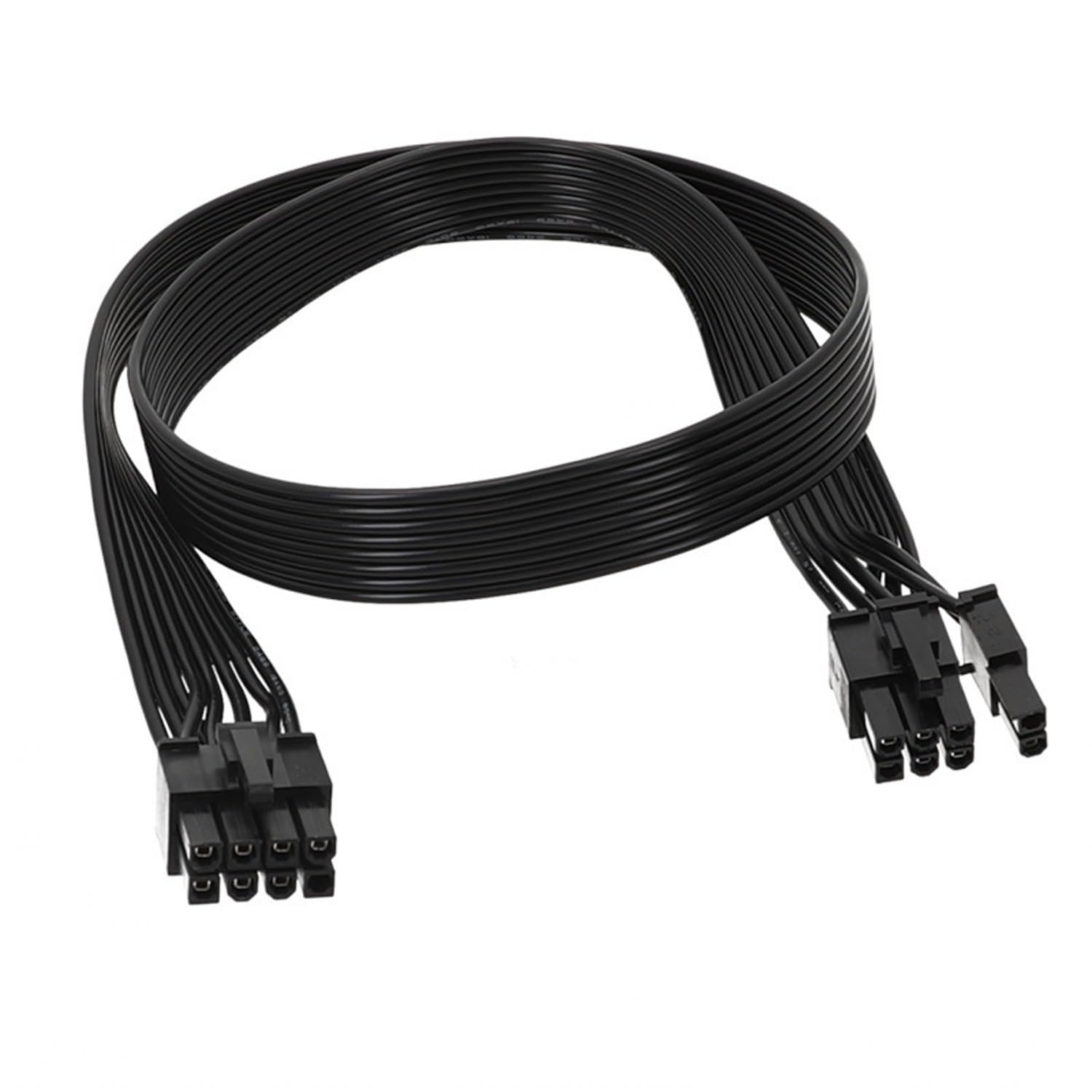 Cavo GPU JZK 8 Pin A PCIe 6+2 Pin - 60 Cm Per Alimentatori Modulari Corsair, Thermaltake, ARESGAME (Non Universale) - 3