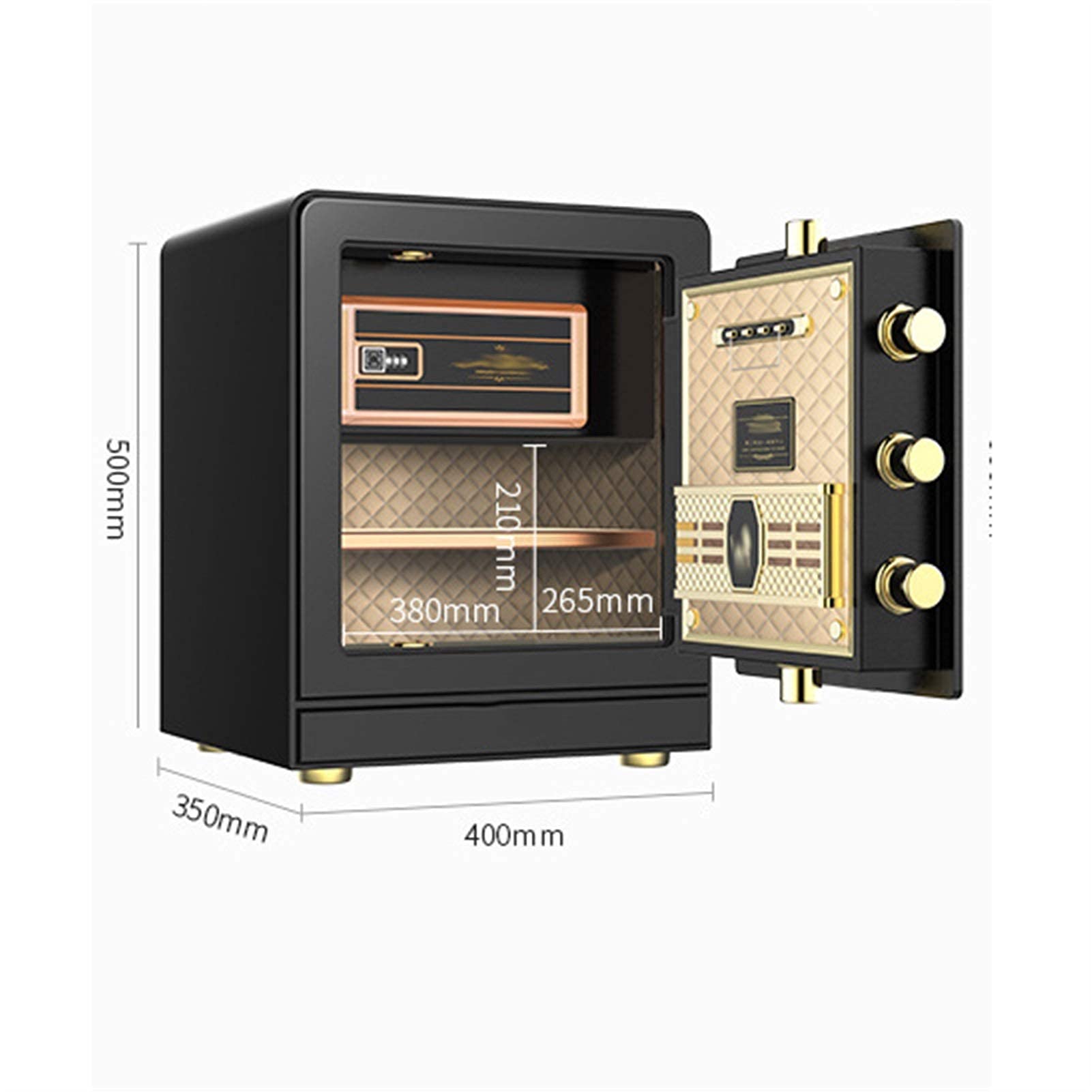 RLKHXBS, Fireproof Waterproof Security, elektroniczna stalowa stal z biurem klawiatur