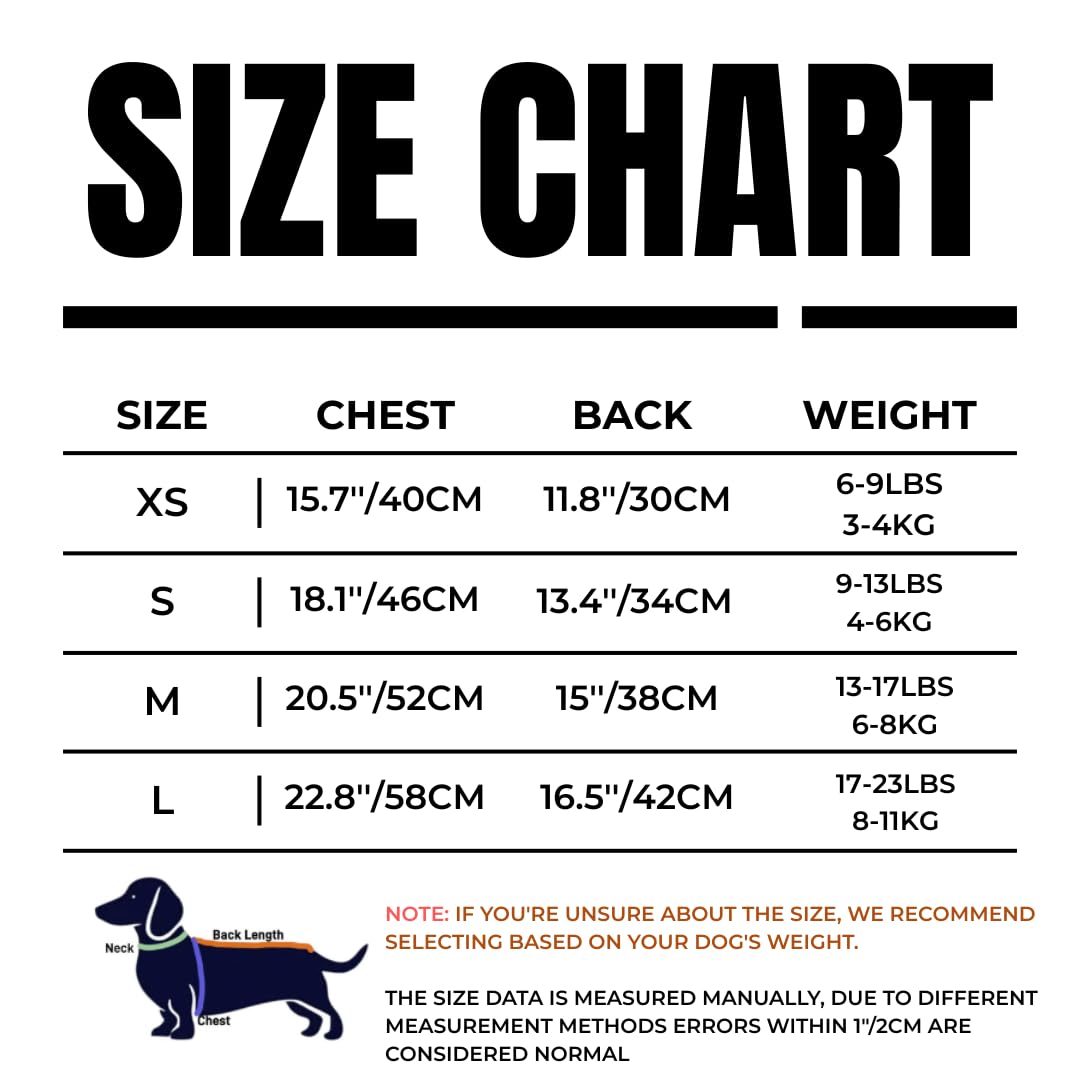 Dackel Regenmantel, wasserdichte 4-Bein Hundejacke, Leichter Outdoor Windbreaker für Mini Dackel(S(4-6kg)