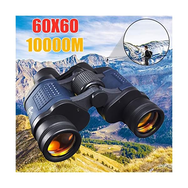 TANGIST Phase Stepper Moto High Clarity Teleskop 60x60 Fernglas HD 10000m Hohe Leistung für Outdoor-Jagd Optische LLL…