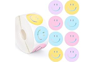 Whaline 1000 Pcs Preppy Stickers | Super Value Stickers for Teachers and...