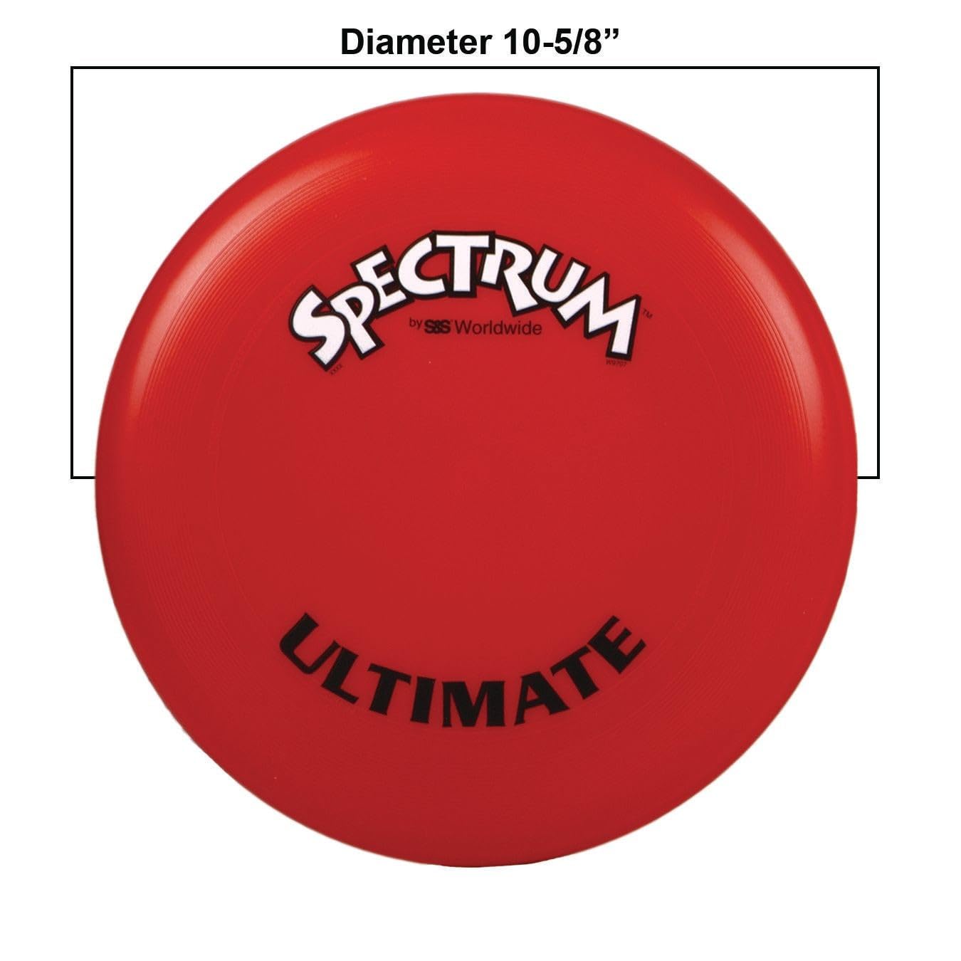 Amazon.co.jp: Spectrum Ultimate Flying Disc, 28cm , Set of 6