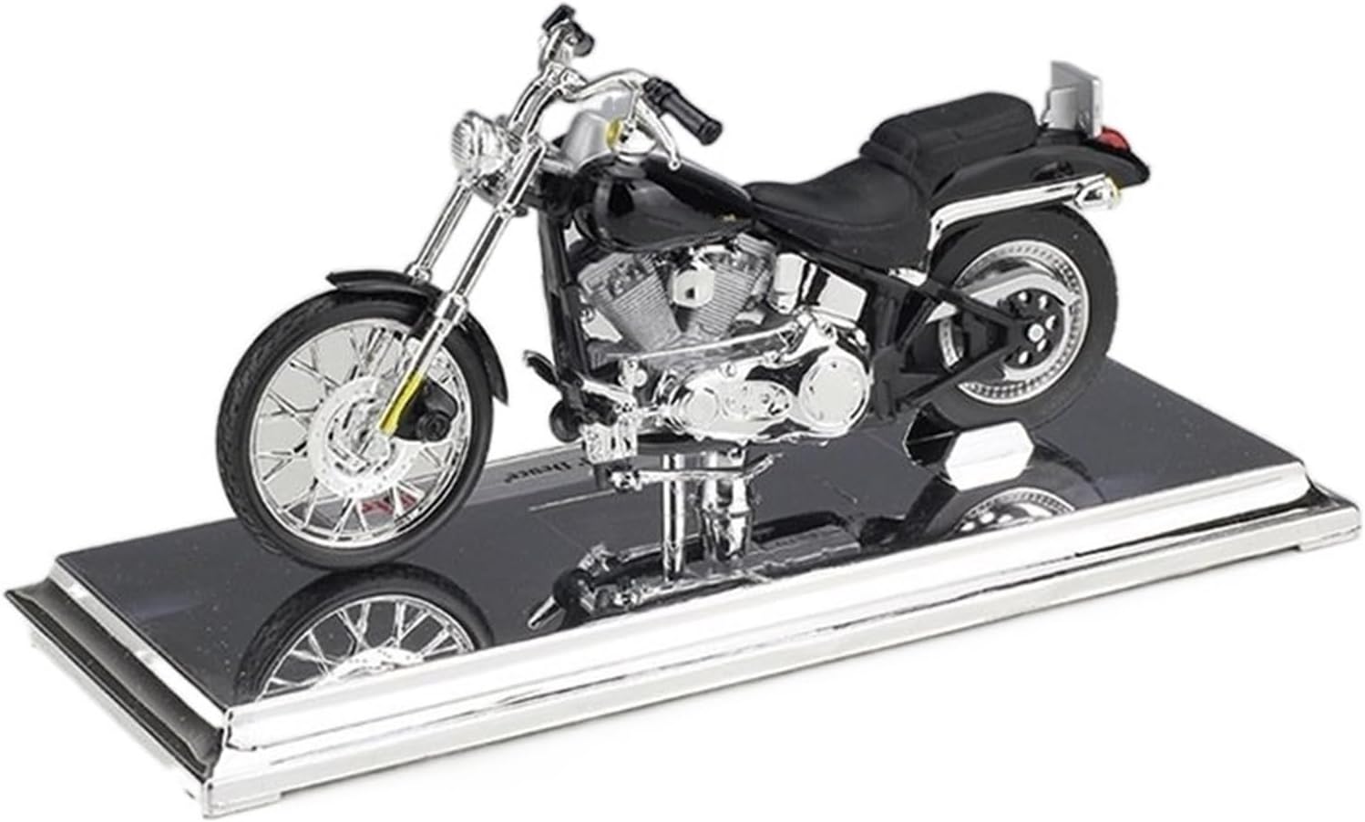 For Harley Davidson 2000 Fxstd Softail Deuce , 2009 Fxdfse Cvo Fat Bob,1:18 Scale Die-cast Vehicle Model Motorcycle Replica Motorcycle Replica Collectibles Hobby Motorcycle Model Men's Gift Cake Ornam