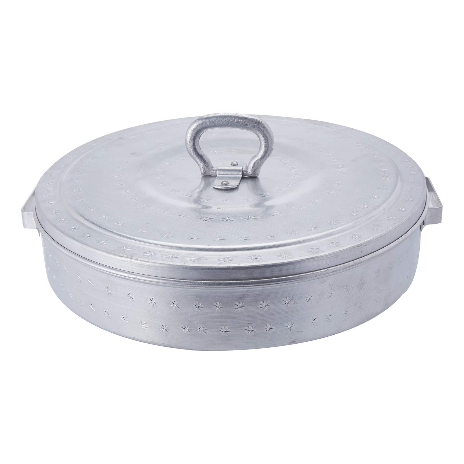 AYDA Aluminium 17 inch Khuboos Hammered Design Tray