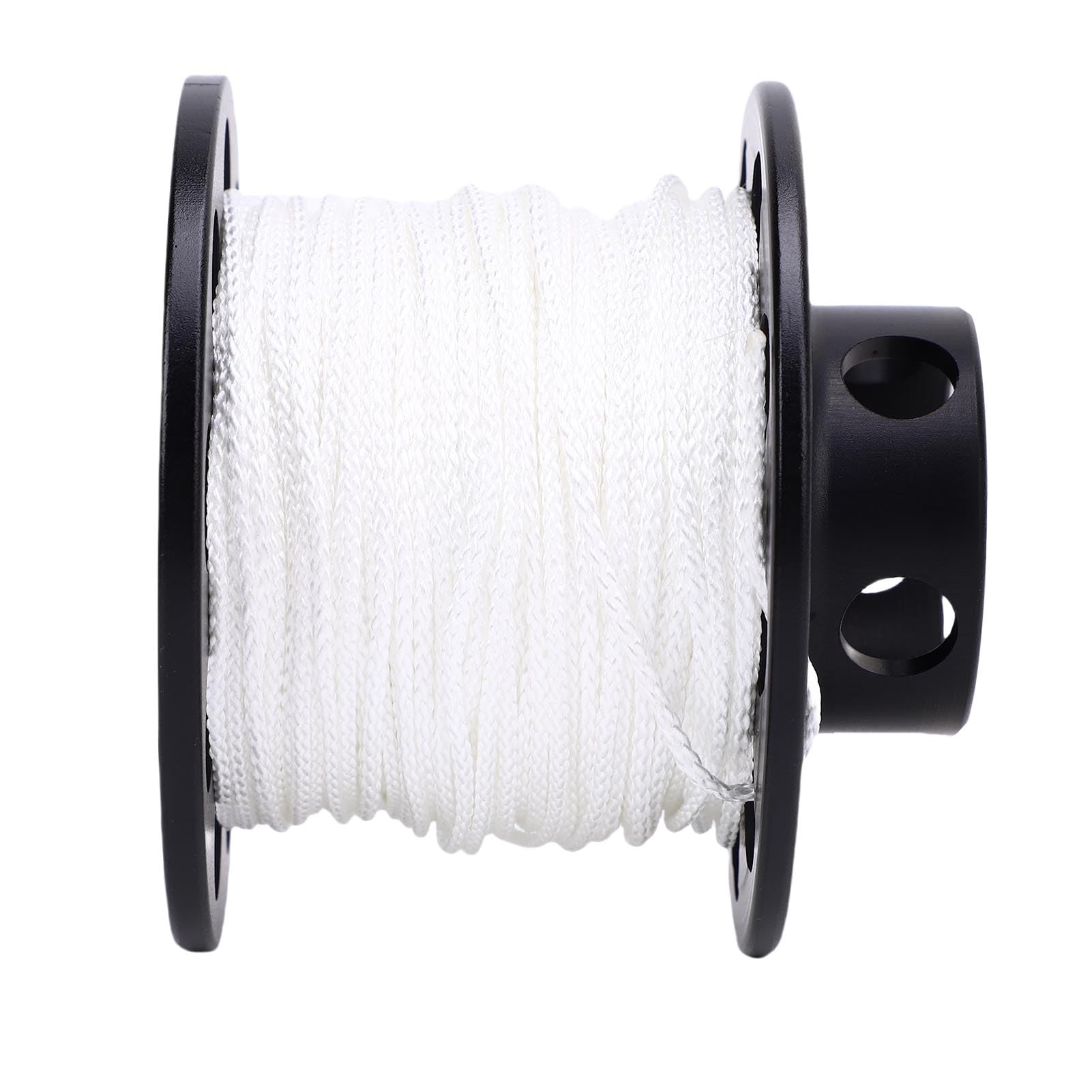 YUYTE Mulinello da Sub 30m Filo con Gancio Doppio in Acciaio Inox 90mm,