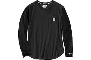 Carhartt Women's Force Relaxed Fit Midweight Long Sleeve T-Shirt