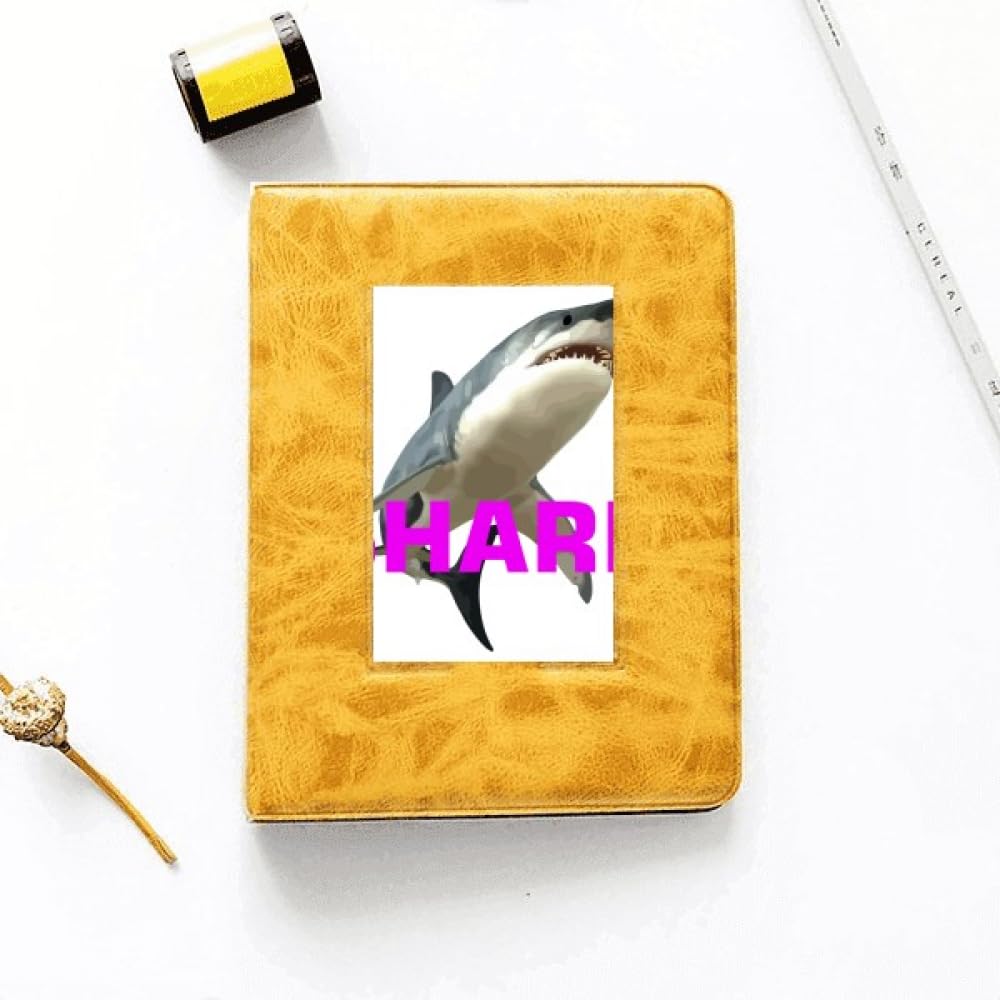 no/no Shark Looked Words Ferocious Photo Album Family Wedding Picture 4x6