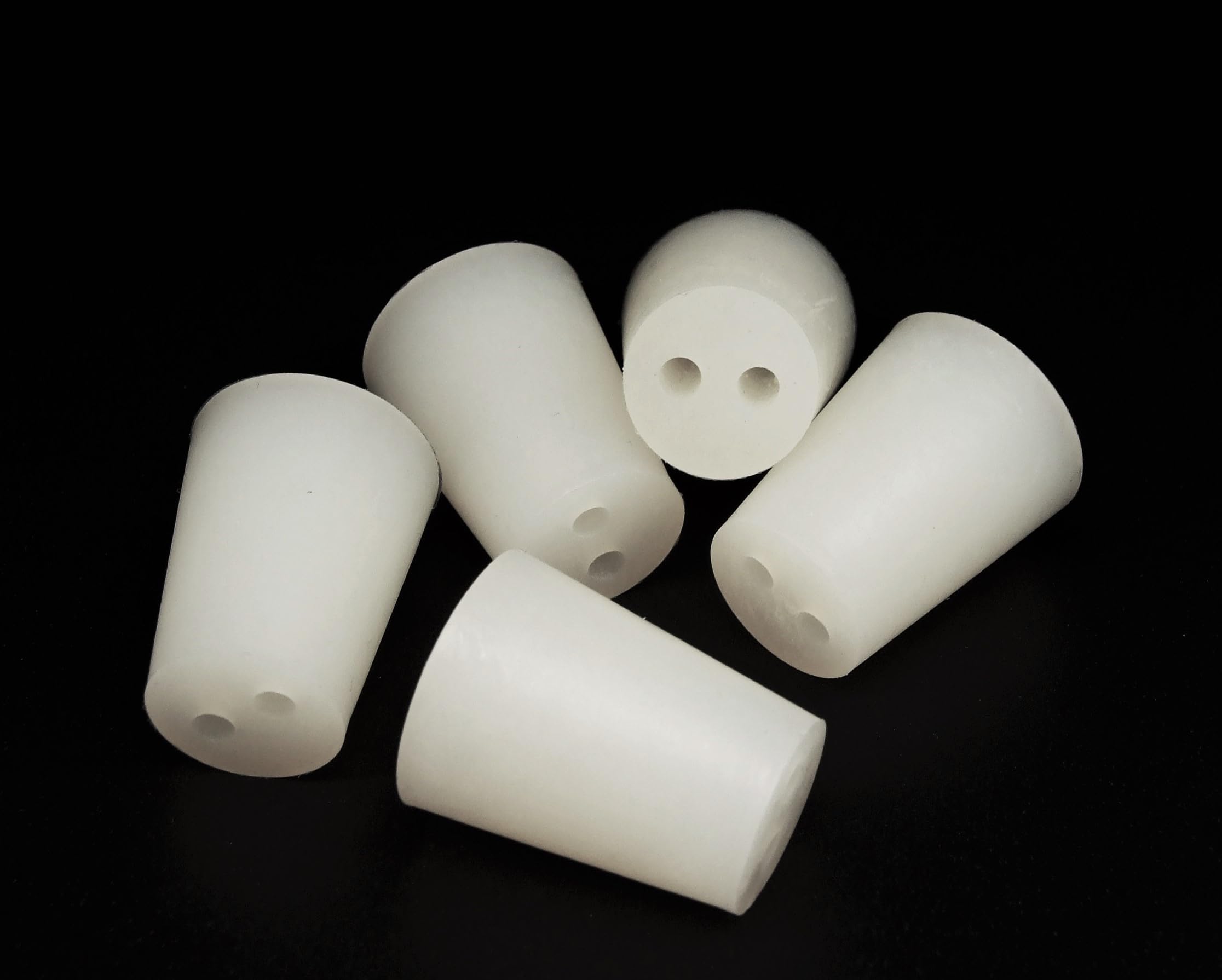 Bouchon Conique Caoutchouc Rouge 23x16mm H.26mm - Matériel De Laboratoire