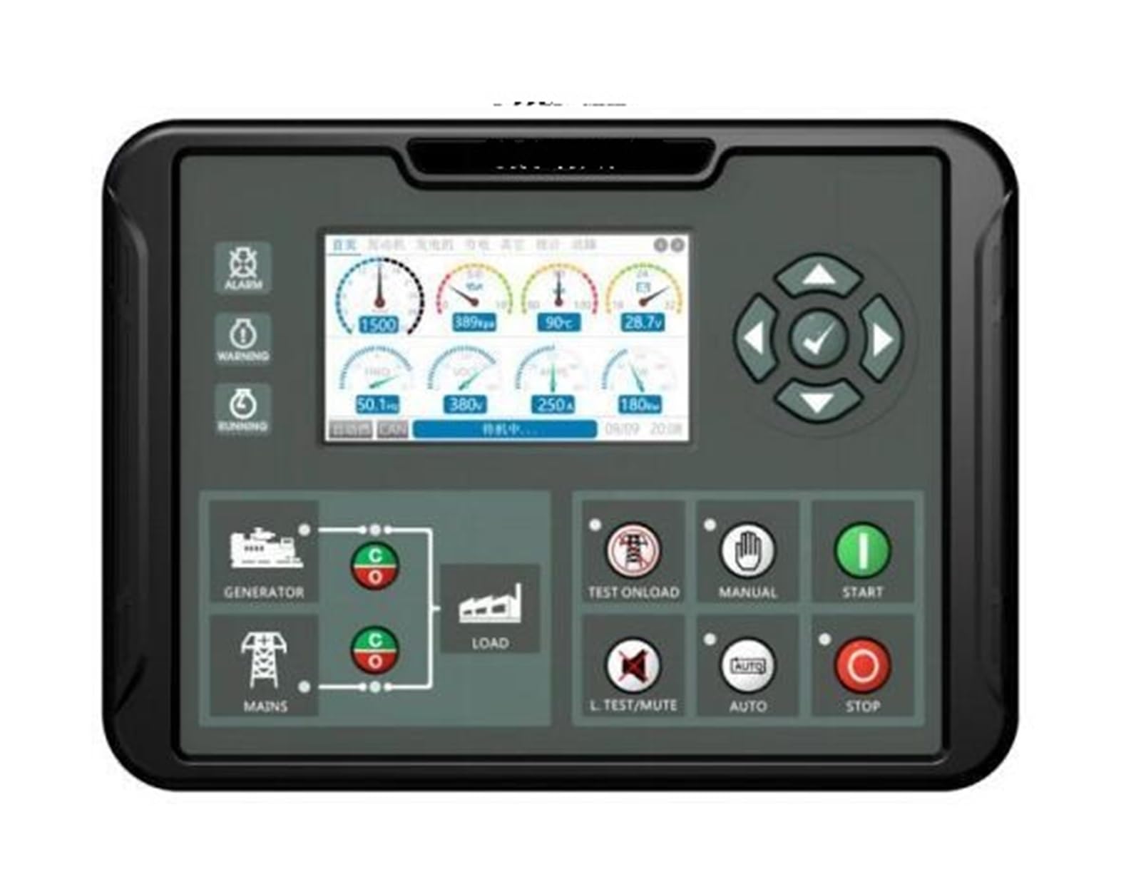 Jdilfunu Dc92d Dc90d Generator Controller Auto Start Stop Genset Control Module Rs485 1Pcs(Dc92d)