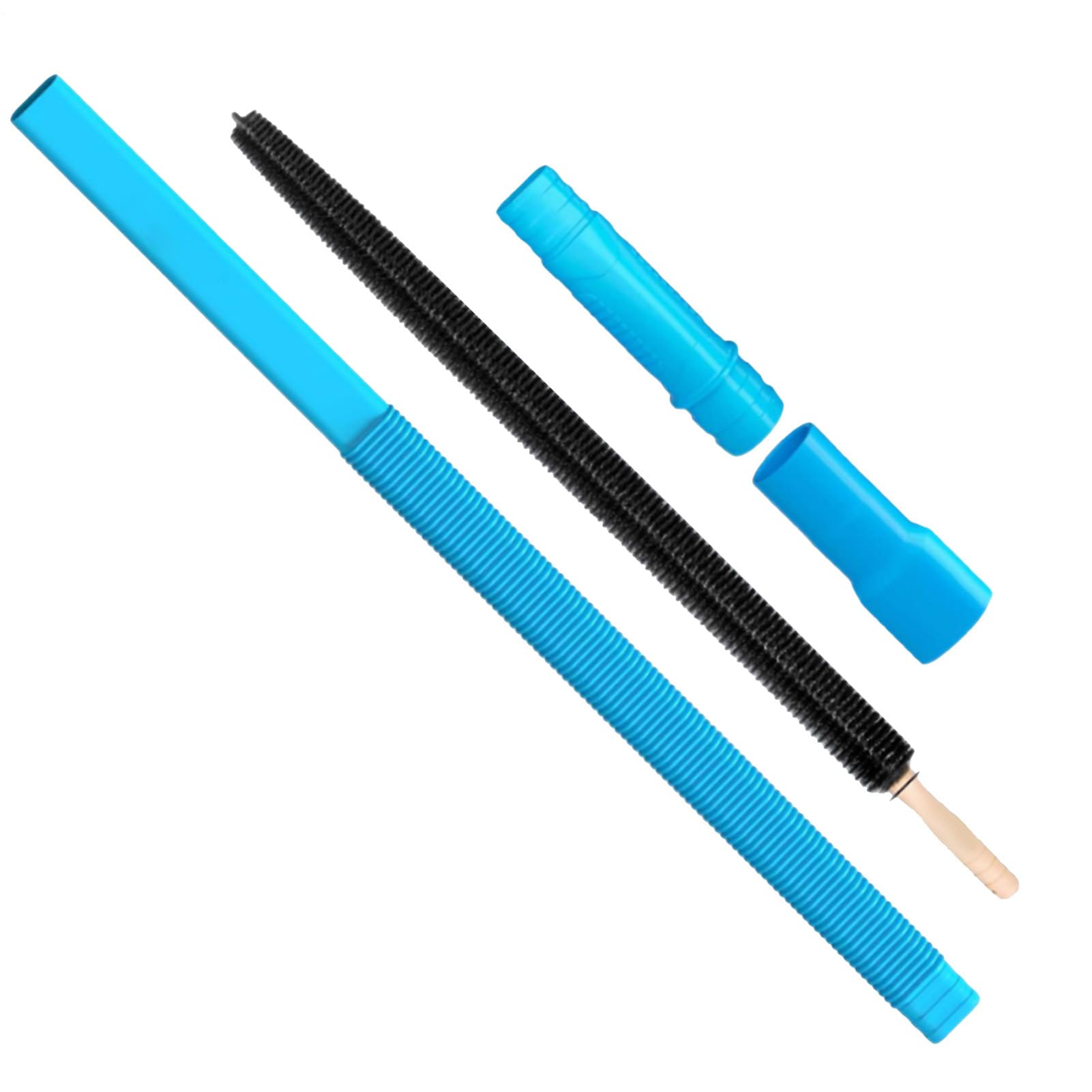 Limpiador de ventilación de secadora con accesorio de manguera de vacío flexible de 60 cm