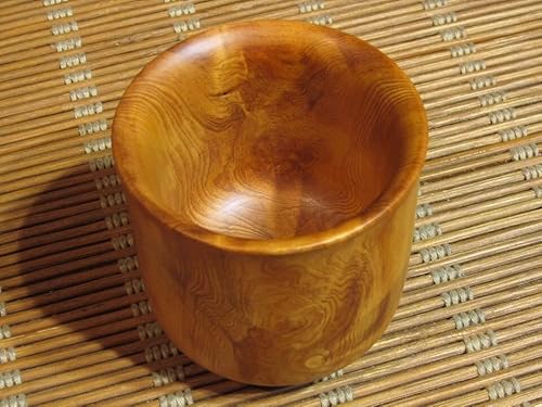 屋久杉工芸品 高級 ぐい呑み 原款亮 鹿児島 屋久島 銘木 ぐい飲み 湯呑み 一点物 木製 虎杢 自然木 和風