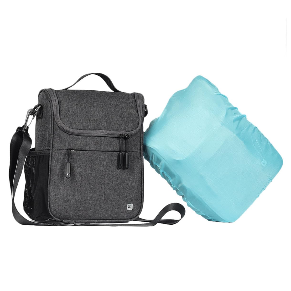Hemobllo Borsa Manubrio Bici Capienza Borsa Anteriore Per Bici Accessorio Ciclismo Fissaggio Manubrio Chiusura Scatto