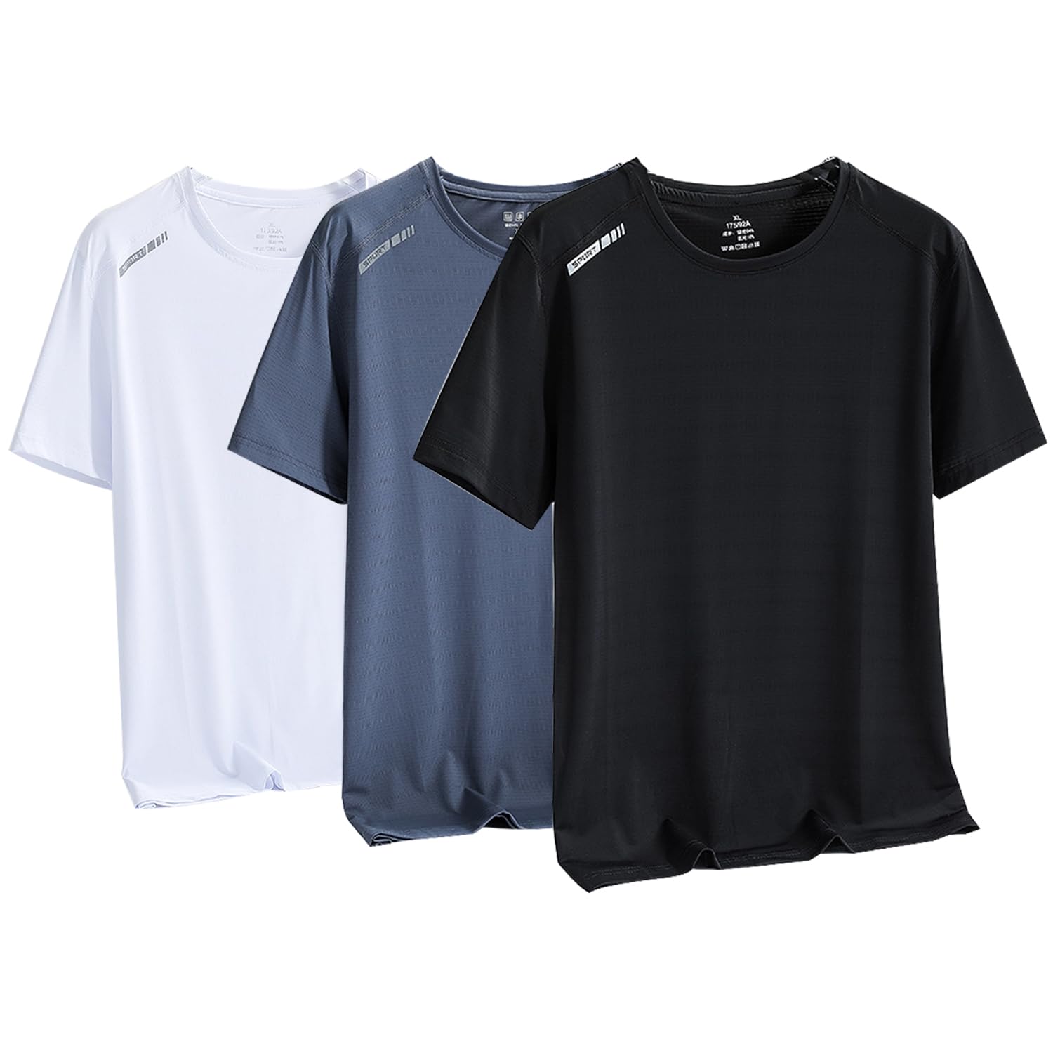 Camiseta Deportiva Hombre Pack, Unisex T Shirt Transpirable