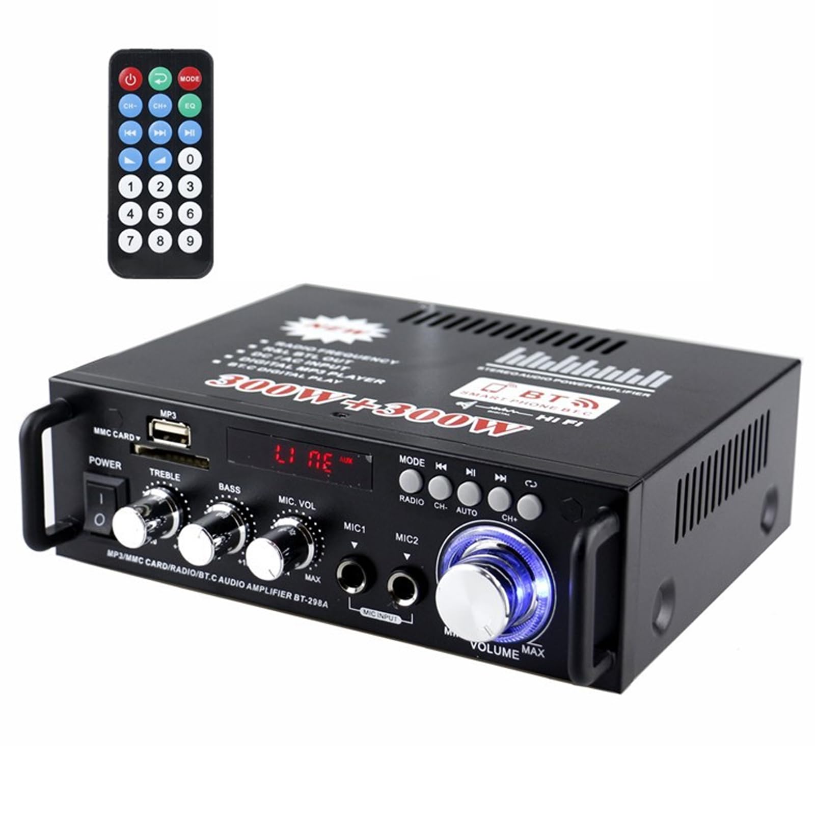 Amazon.co.jp: Topsky パワーアンプ オーディオサウンドアンプ