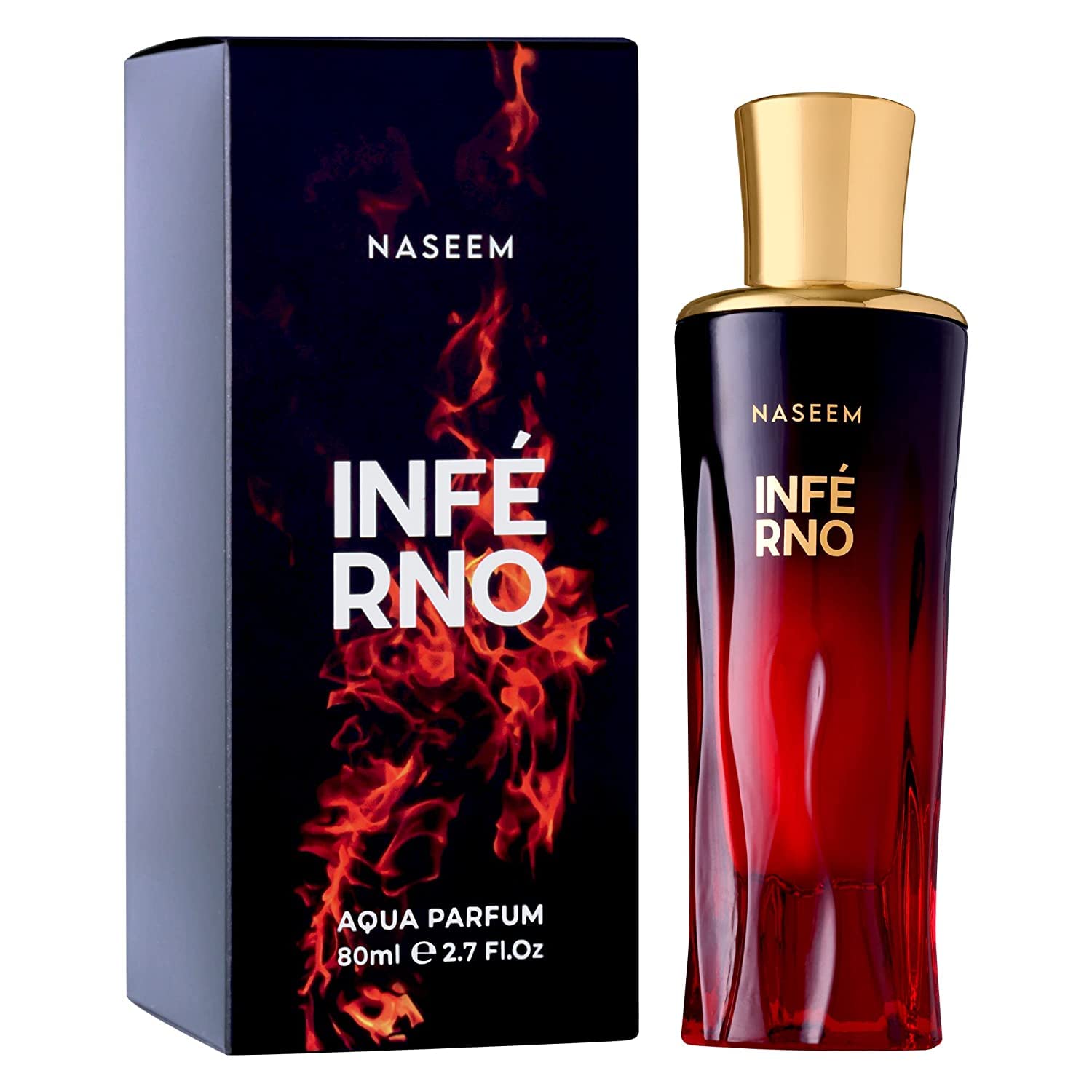 Naseem Parfum Flame Naseem Inferno Aqua Perfume Alcohol Free Long