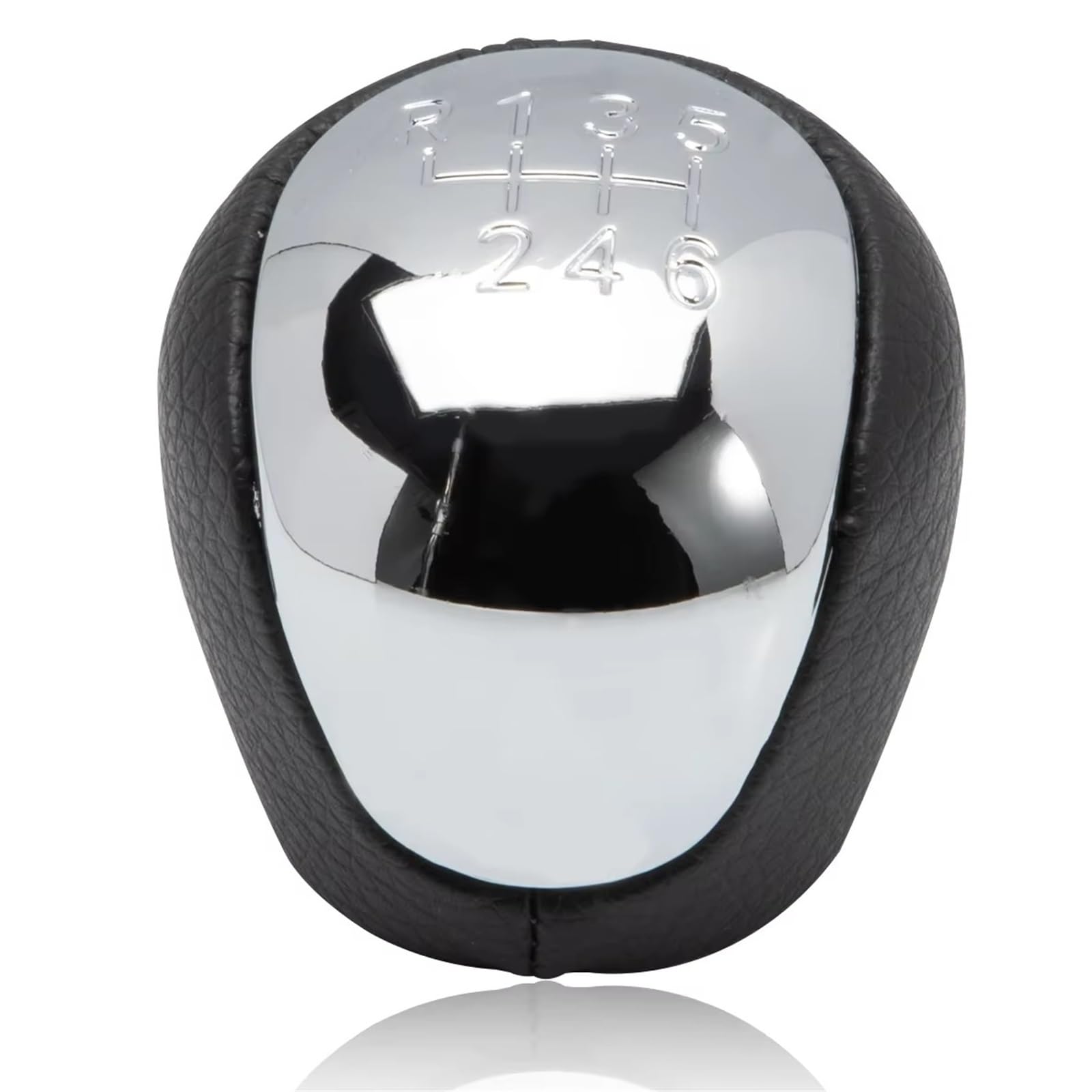 Sadettb One Color Compatible With Hyundai For I30 For Ix35 Automotive Components 6 For Speed Gear Stick Shift Shifter Knob Handball Chrome
