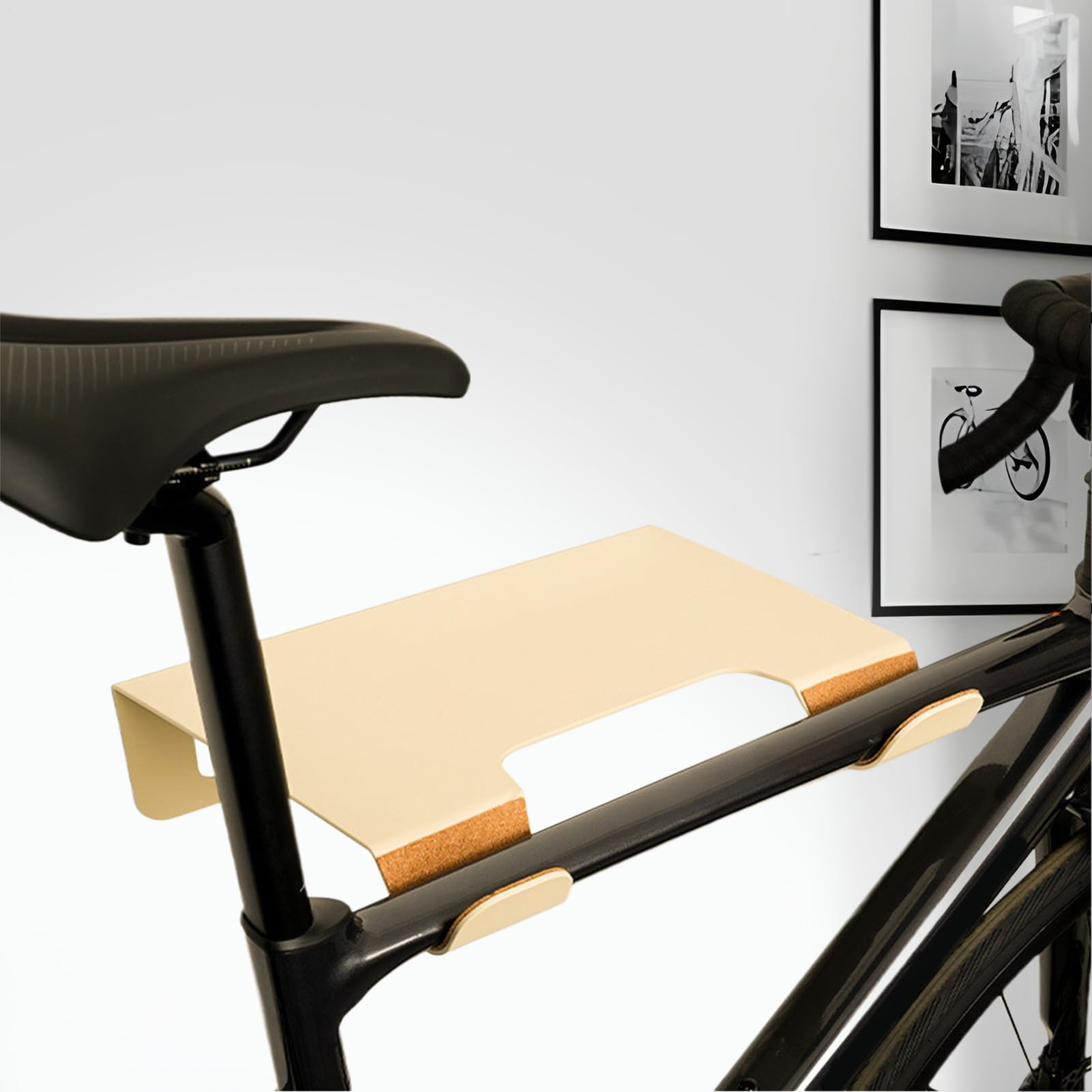 Gancio portabici a parete Organizer Verticale Stabile Per Biciclette | Ganci portabici resistenti per garage Appartamento Interno E Esterno Ambiente Domestico