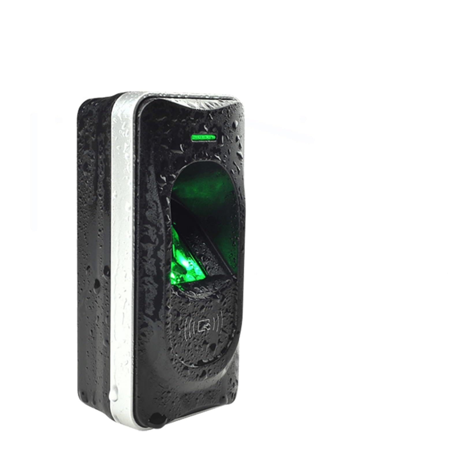 Clocking in Machine, IP65 Waterproof RS485 Fingerprint RFID Card Reader for F18 Inbio Access Control System Login ZK FR1200 Fingerprint Sensor(FR1200-ID)