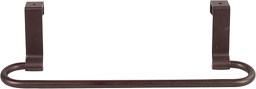 Miniatura 2 de Spectrum Diversified Euro Bar - Estante para puerta de armario con soportes acolchados, sin instalación, estante de cocina y soporte para toallas de