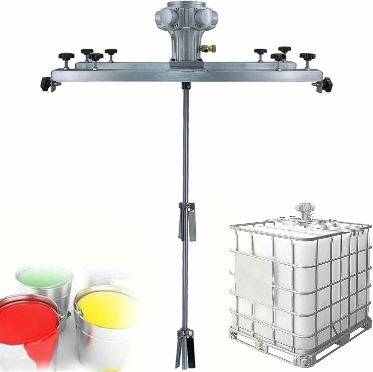 FLTRGO Air Shaker, 1 Ton Commercial Paint Mixing Machine, Paint Mixing Equipment, Pneumatic Paint Mixer, Tin Coating Mixing Tool~/