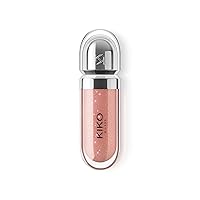 Vista 55 de KIKO Milano 3D Hydra Lip Gloss – High Shine, Hydrating, Plumping, Non-Sticky, Moisturizing Lip Makeup