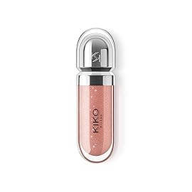 Kiko Milano 3D Hydra Lip Gloss - High Shine, Hydrating, Plumping, Non-Sticky, Moisturizing Lip Makeup - 20 Chestnut - 6.5ml