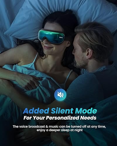 Miniatura 71 de RENPHO - Masajeador de ojos con calor, masajeador de calor recargable con música Bluetooth para relajar y reducir la tensión de los ojos, ojeras