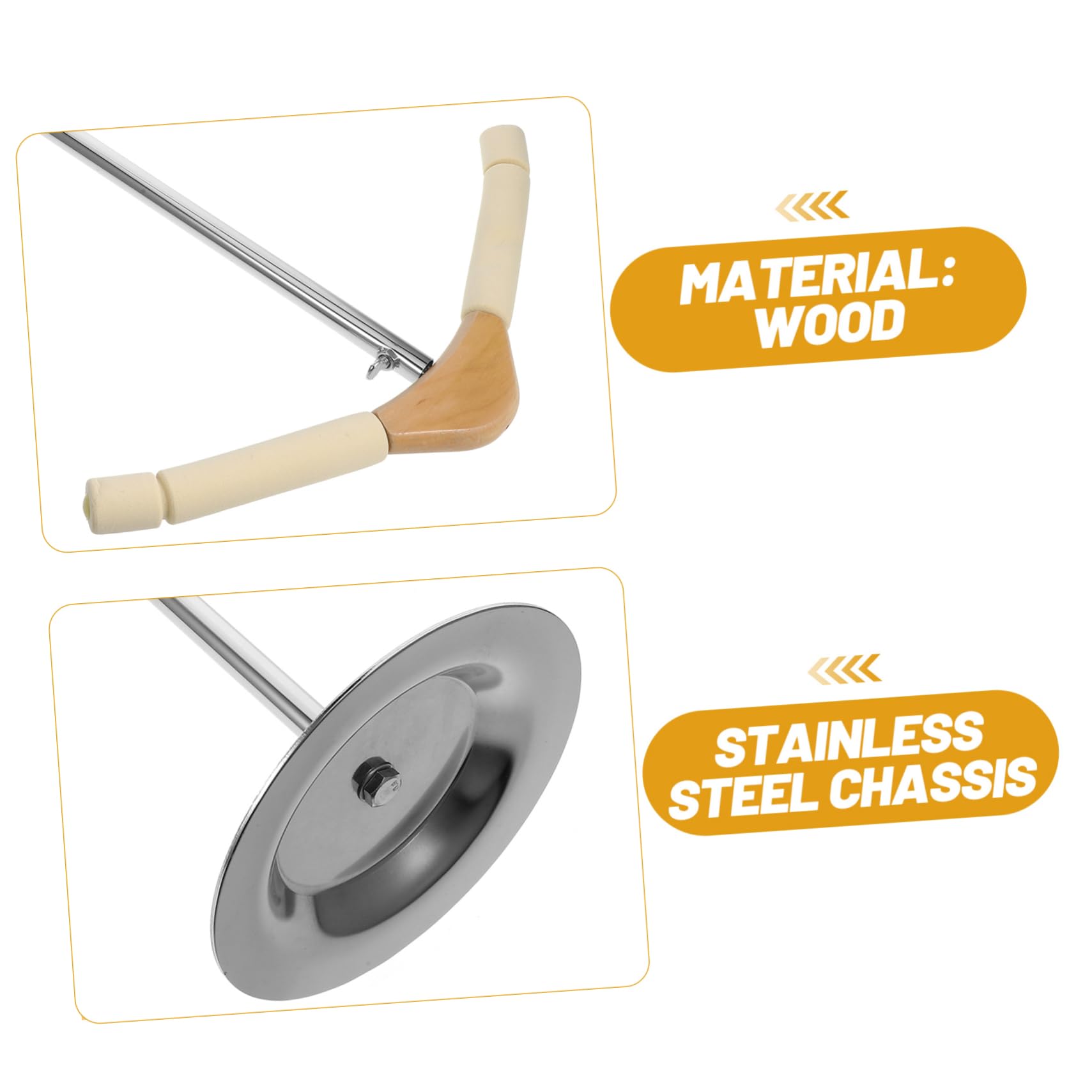 OUNONA Shirt Display Stand for T Shirt Rack with Base Versatile Clothing Holder for Garments Minimalist Design for Stylish Interiors