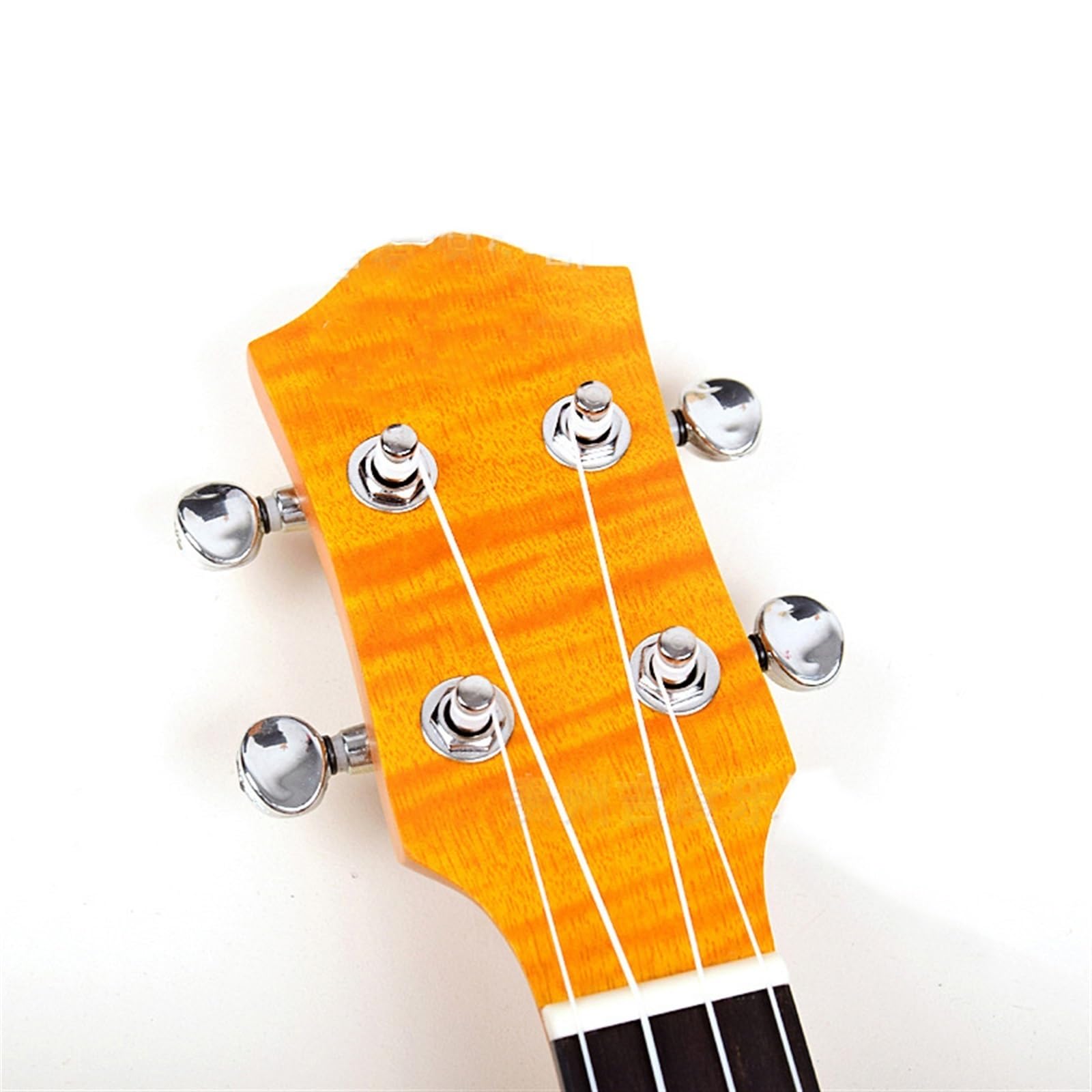 Ukelele Profesional Con Patrón De Tigre Guitarra Hawaiana De Cuatro Cuerdas(Color:Light brown)