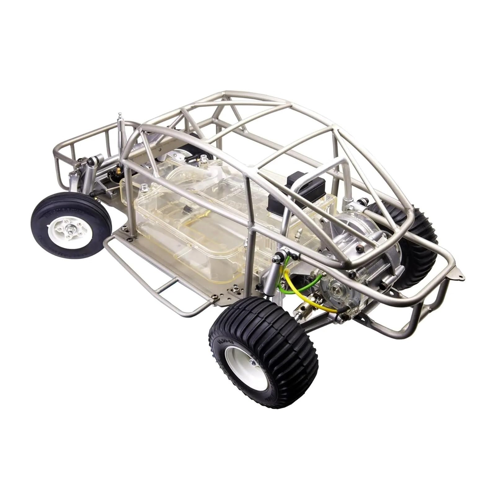 ZubehöR Teile Rc Für Tamiya Für Racing Für Buggy Sand Scorcher Edelstahl Chassis Ausgestattet Mit Zwei Seite Stoßstangen Upgrade Ersetzen