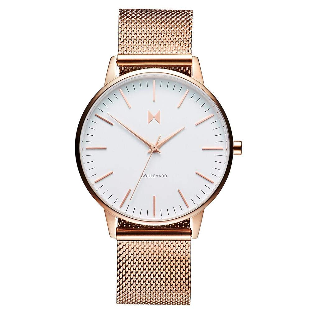 MVMT Boulevard Analog White Dial Womens Watch-D-MB01-RGWM (B07FKC6RG7) Amazon Price History, Amazon Price Tracker