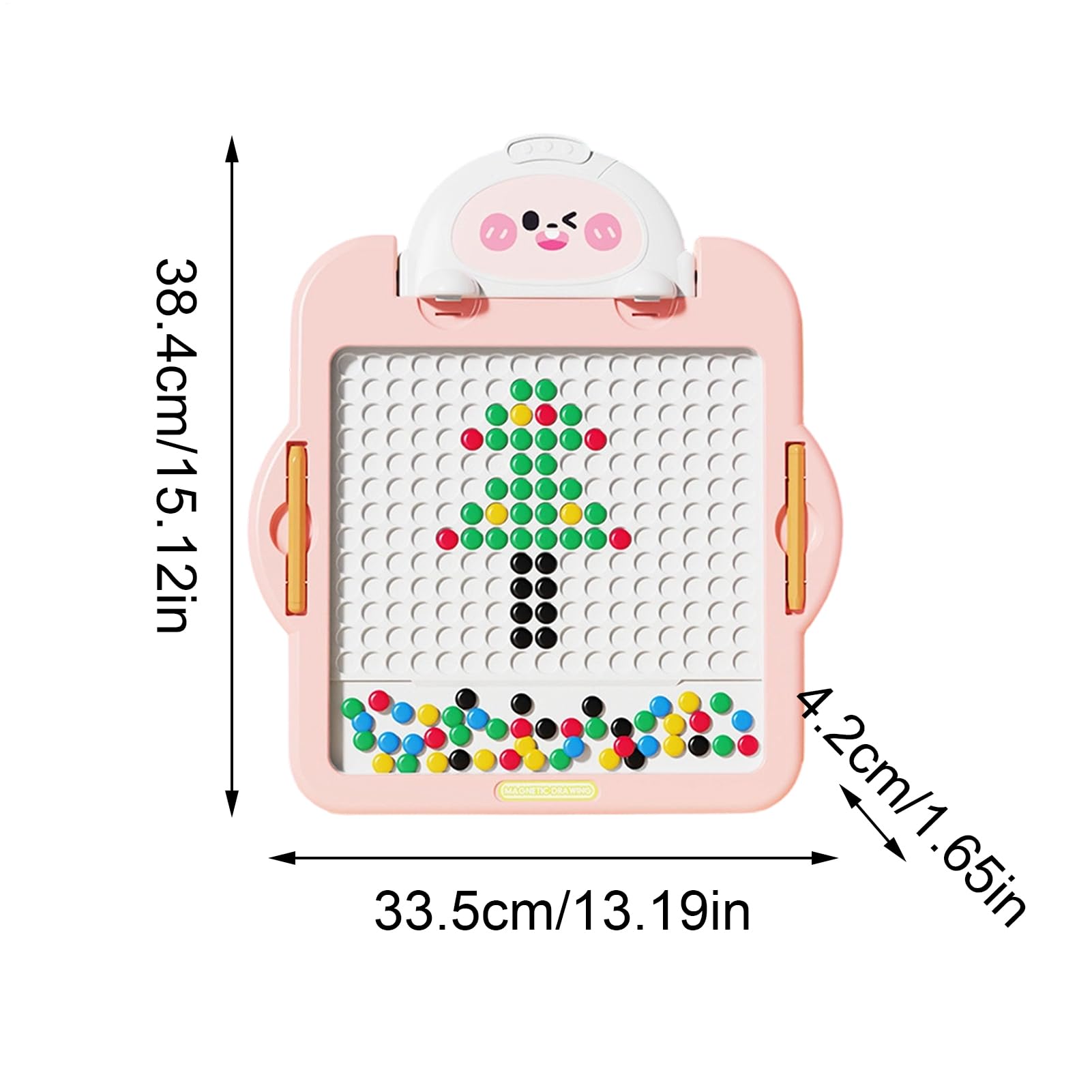Kinder-Zeichntafel, Interaktive Magnetische Zeichnungstafel | Magnetische Malerei - als Geschenk zum Geburtstag, Weihnachten, Neujahr für und Mädchen
