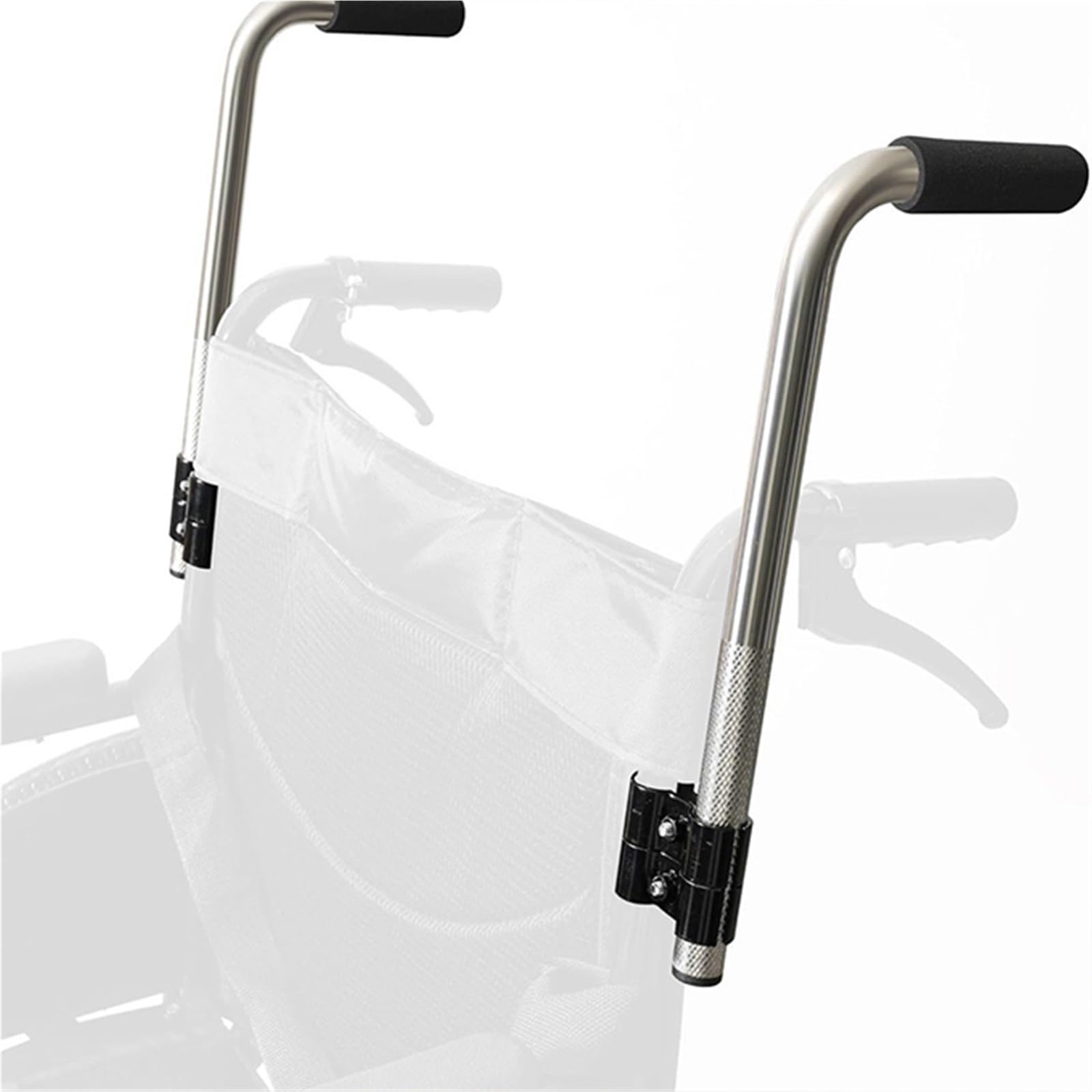 Lot De 2 Poignées D'extension Universelles Réglables For Fauteuil Roulant