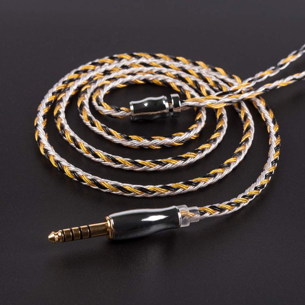 Amazon | YYX4872 イヤホンケーブル 16芯 mmcx ケーブル 4.4mm 5極