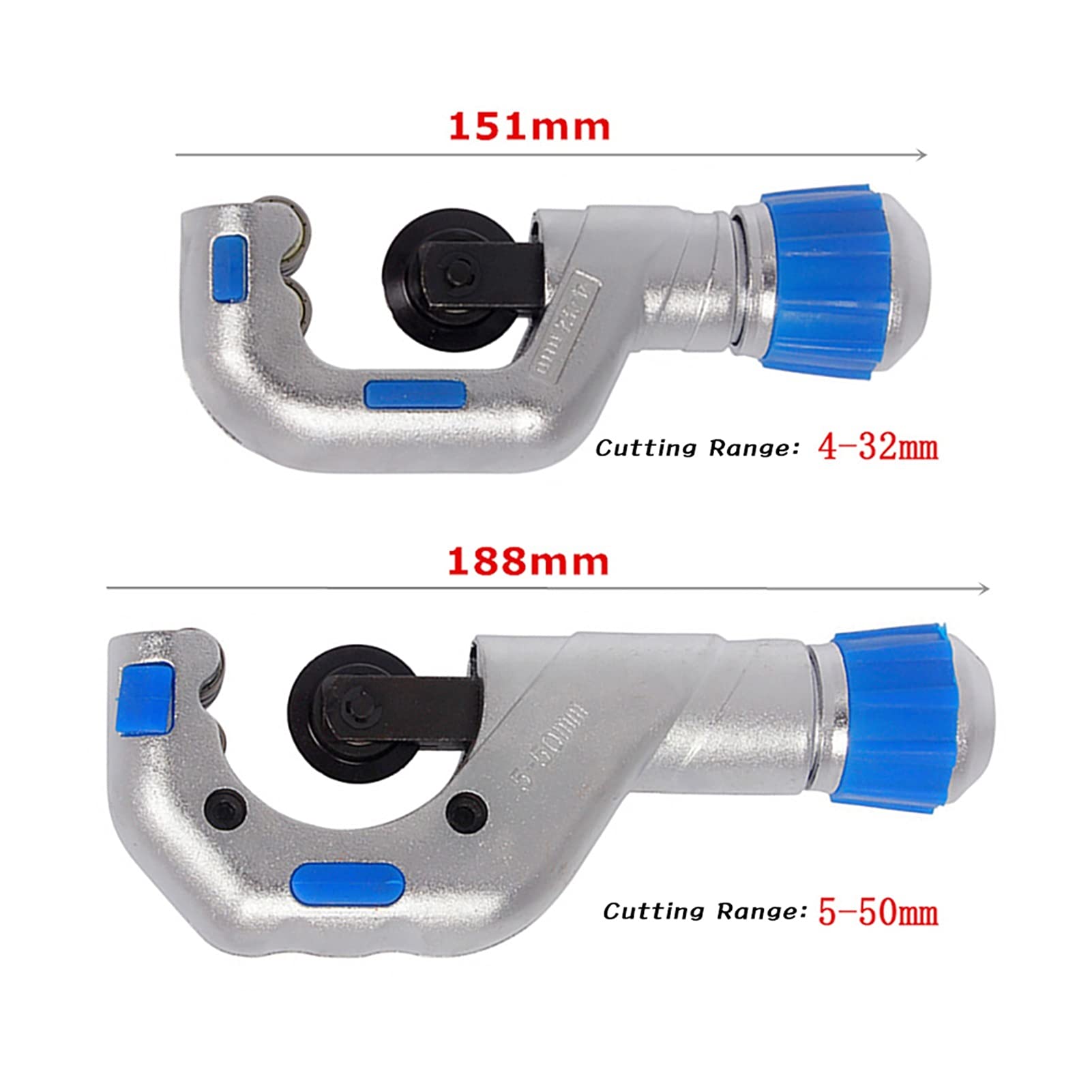 Obcinak do rur, 4-32/5-50mm frez do rur, łożyska ostrza Hobbing Narzędzia do cięcia do Copy Stal nierdzewna PVC Cięcie rur wody(4-32mm)