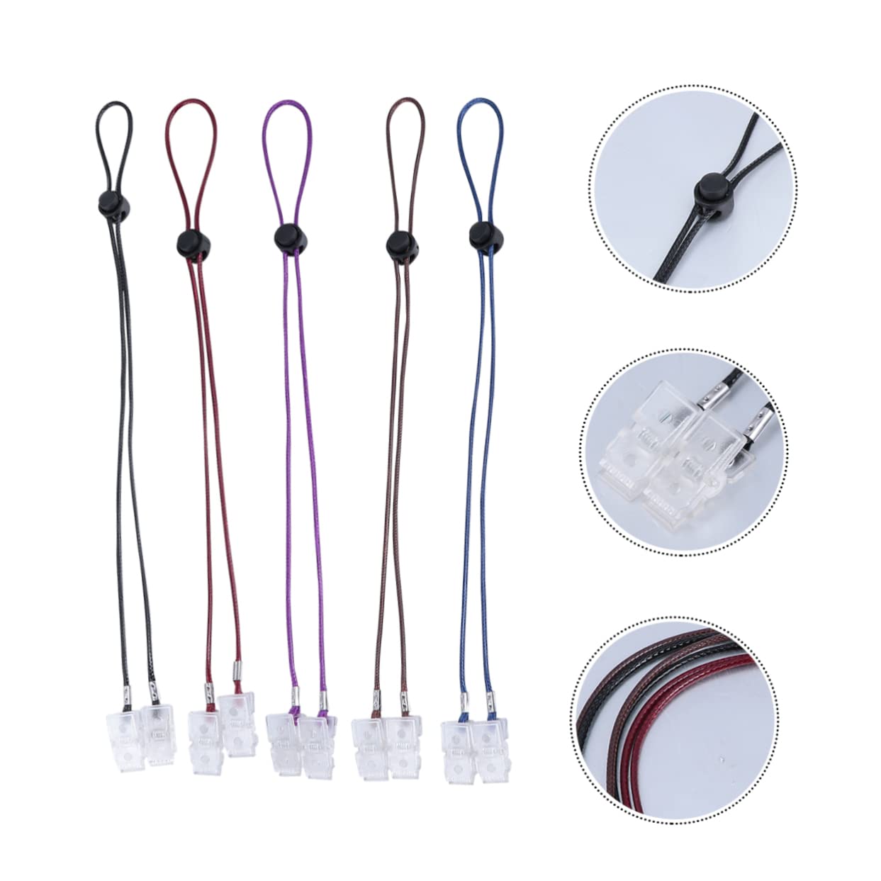 TOYANDONA porta servilletas Babero de plástico Babero ajustable baberos servilleta para servilletas de bebe cadena babero babero titular de babero rojo