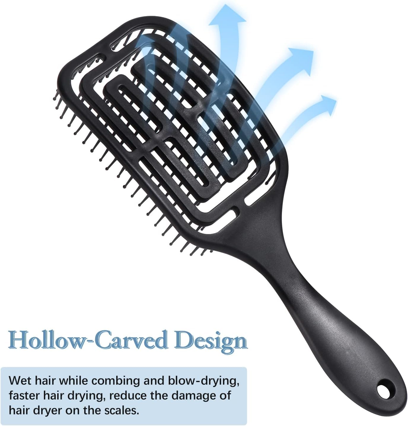 Vinabo 2 pcs Hair Brush without Pulling, Detangling Brush - Image 4