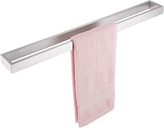 KES Towel Bar Hand Towel Holder, 24-Inch SUS 304 Stainless Steel Bathroom Bath Towel Hanger Contemporary Style Wall Mount, Brushed Steel, A23000S60-2