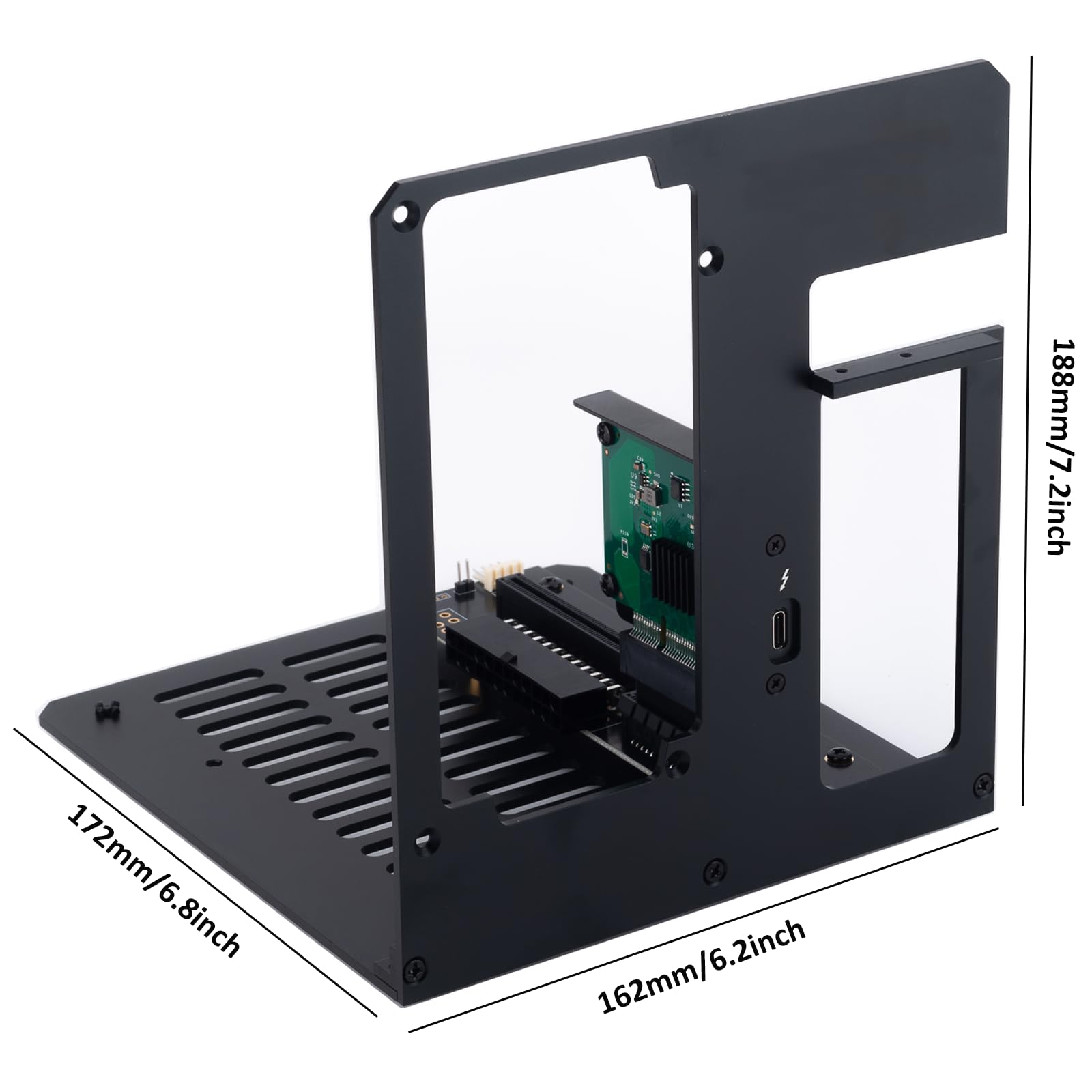 Thunderbolt 3/4, USB4 Mini eGPU Dock İstasyonu NVIDIA/AMD PCIe ile