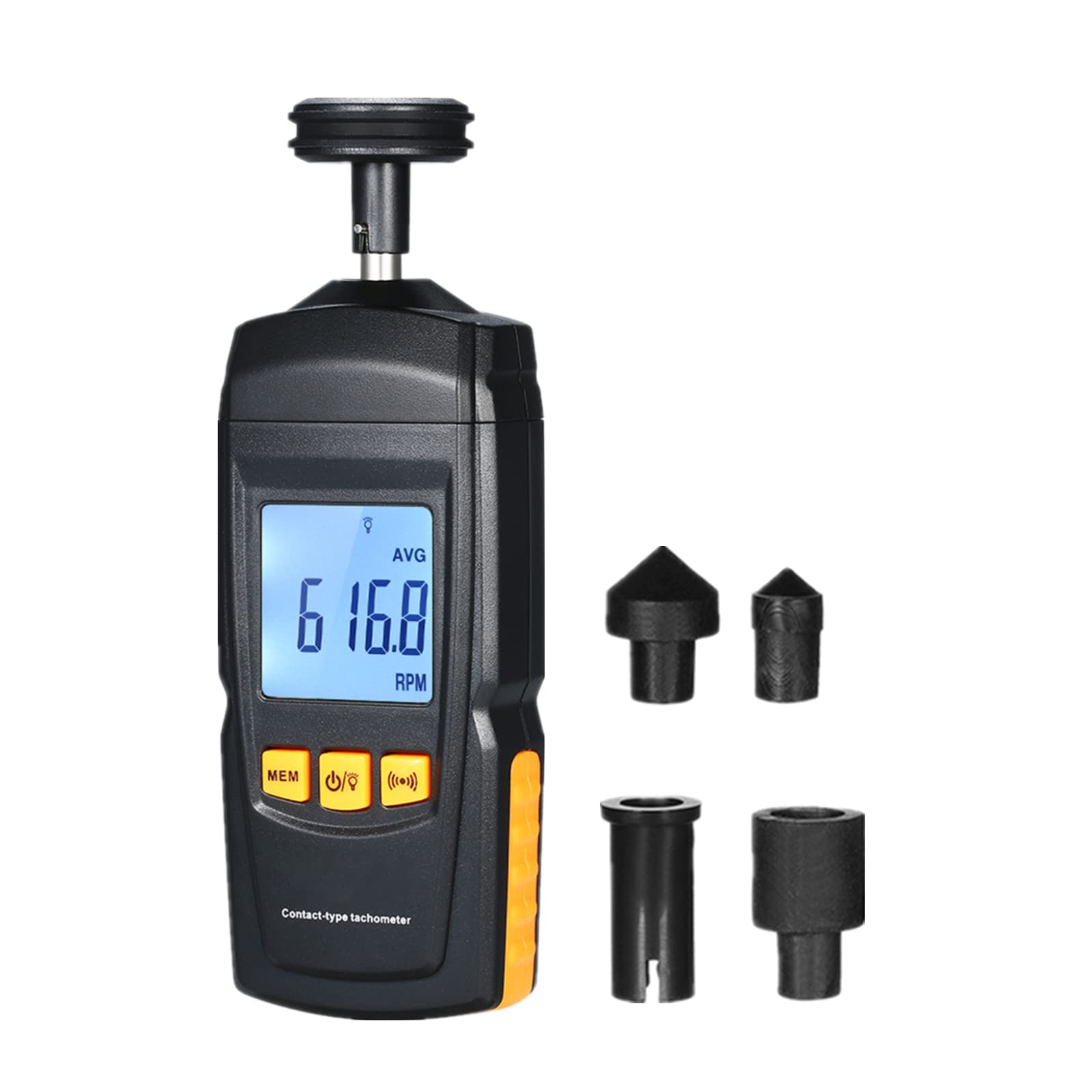 Buy Digital Tachometer, Geevorks Contact Tachometer 0.5～19999RPM, Meter