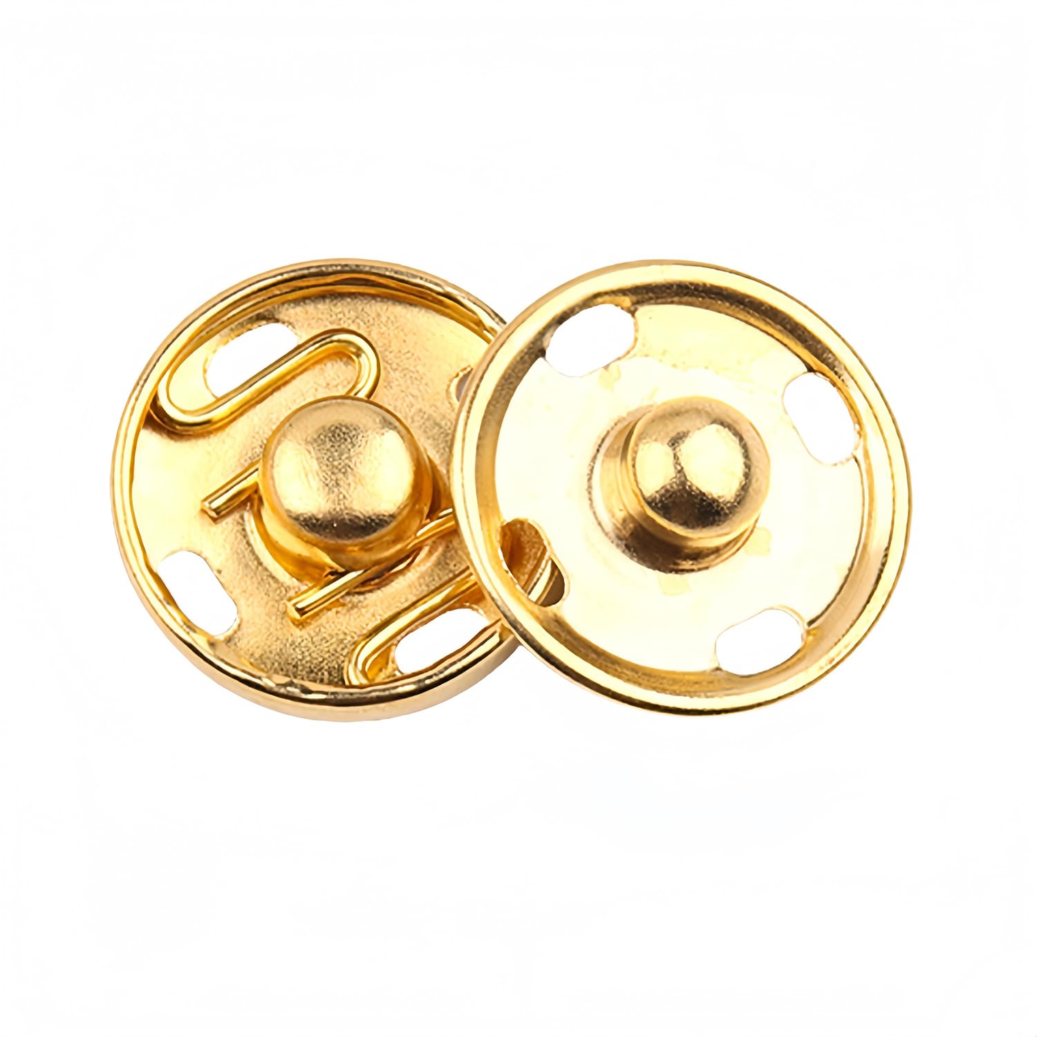 Mini Button Buckle Invisible Metal Snap Buttons Fasteners Press Studs Buttons for Sewing Clothing