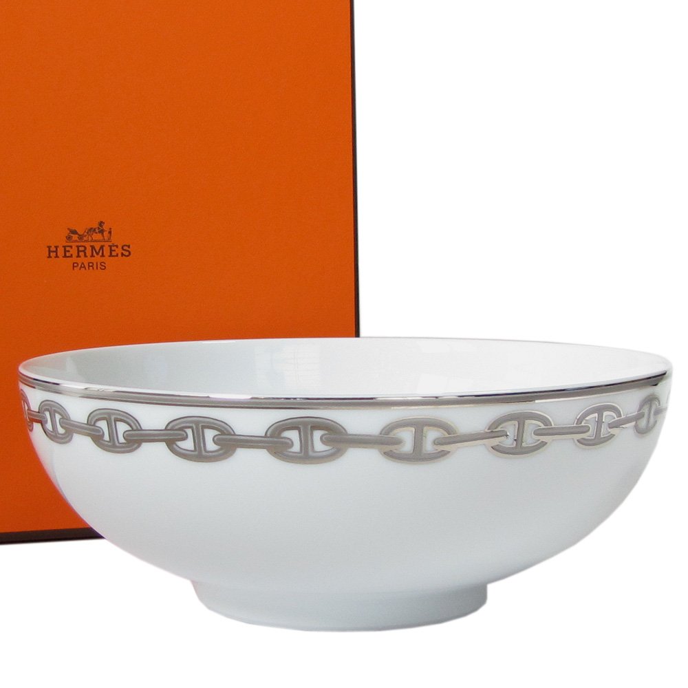 エルメス　シューヌダンクル　サラダボウル Amazon.co.jp: エルメス HERMES シェーヌダンクルプラチナ