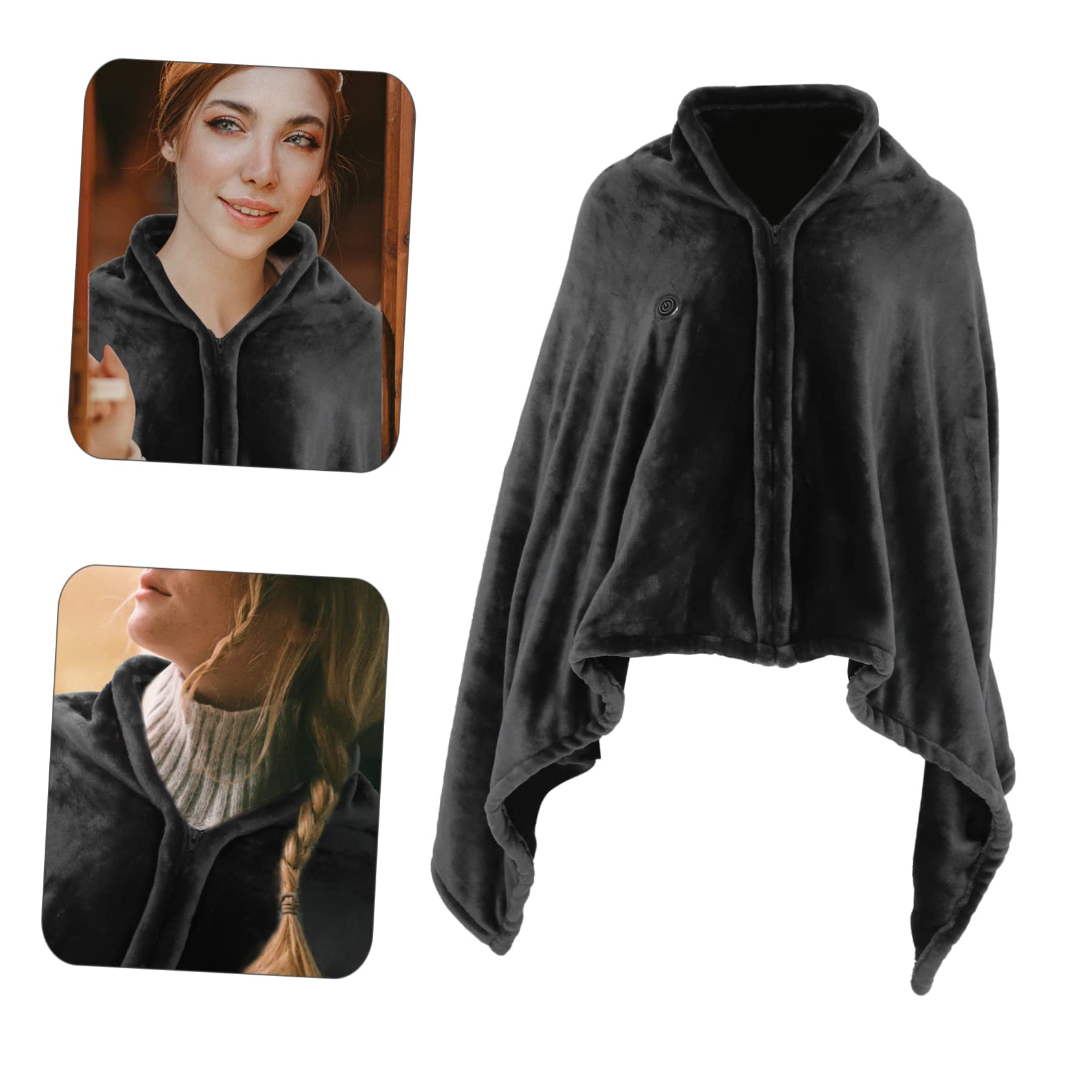 1pezzi Coperta Elettrica Riscaldante Fleece Plaid Termico Portatile Per Casa e Viaggio Con Controllo Della Temperatura e Protezione Da Surriscaldamento